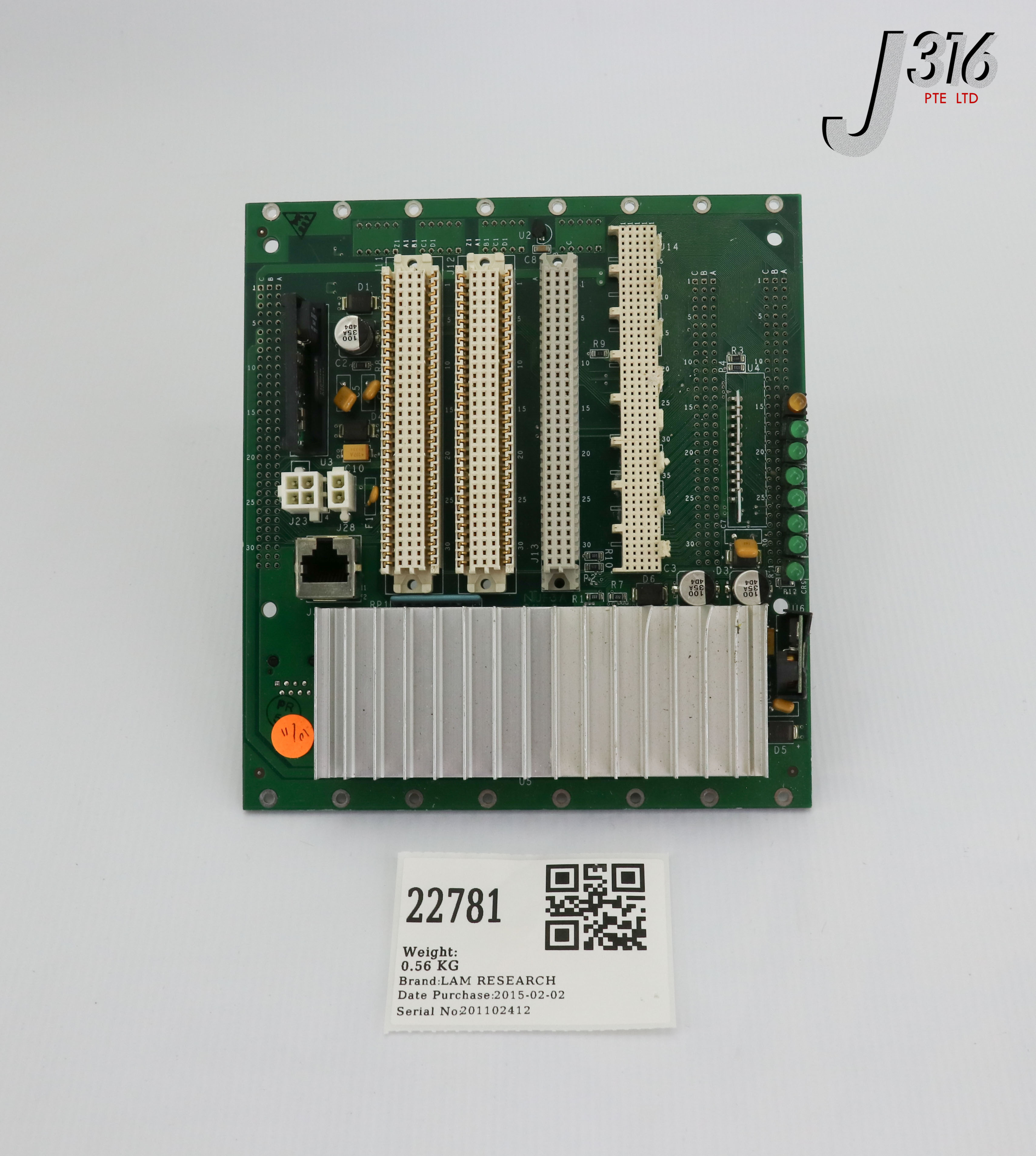 22781 LAM RESEARCH PCB, P2 MOTHERBOARD, VIOP PHASE II (PARTS) 810-800081-005