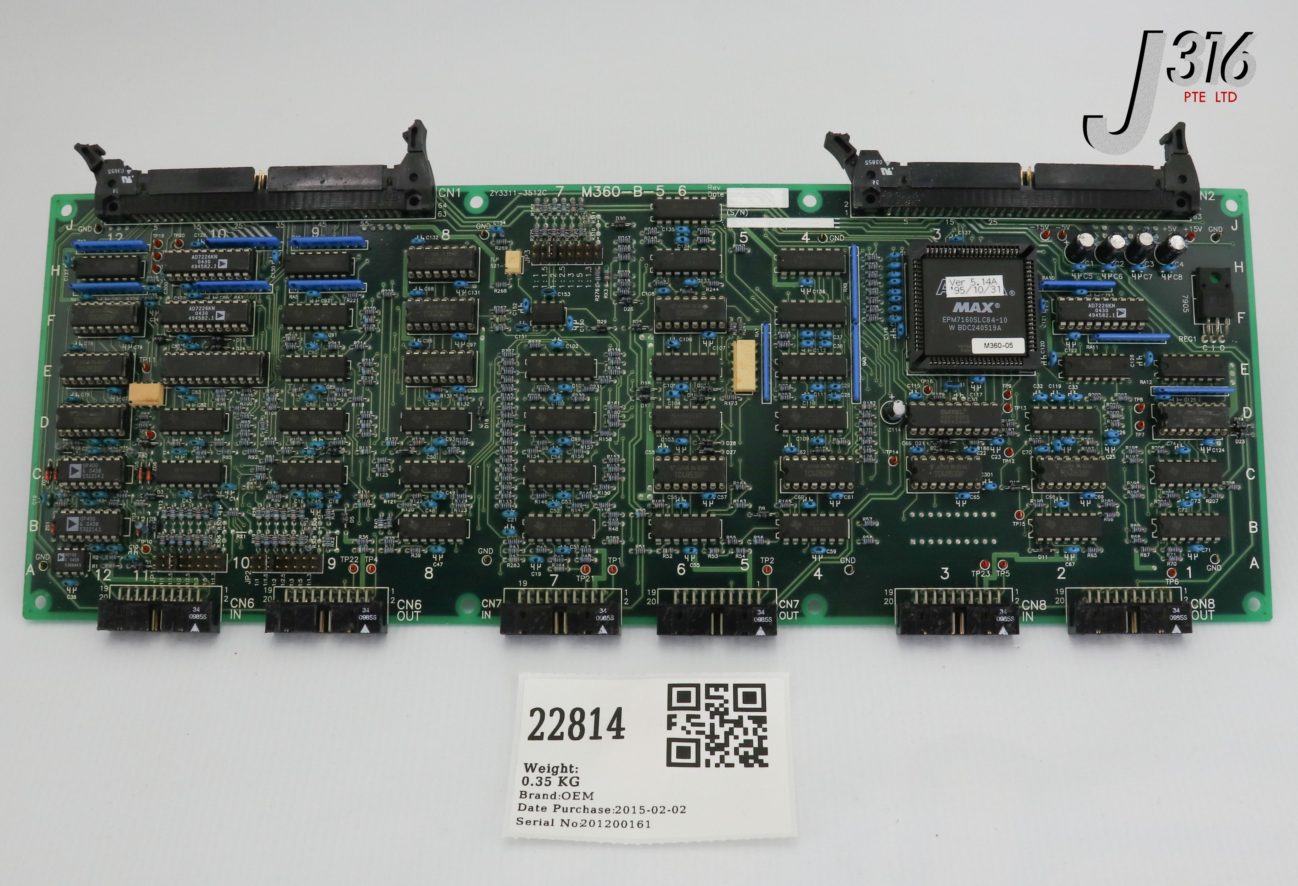 22814 OEM PCB ASSY, ZY3311-3512C M360-B-5 6