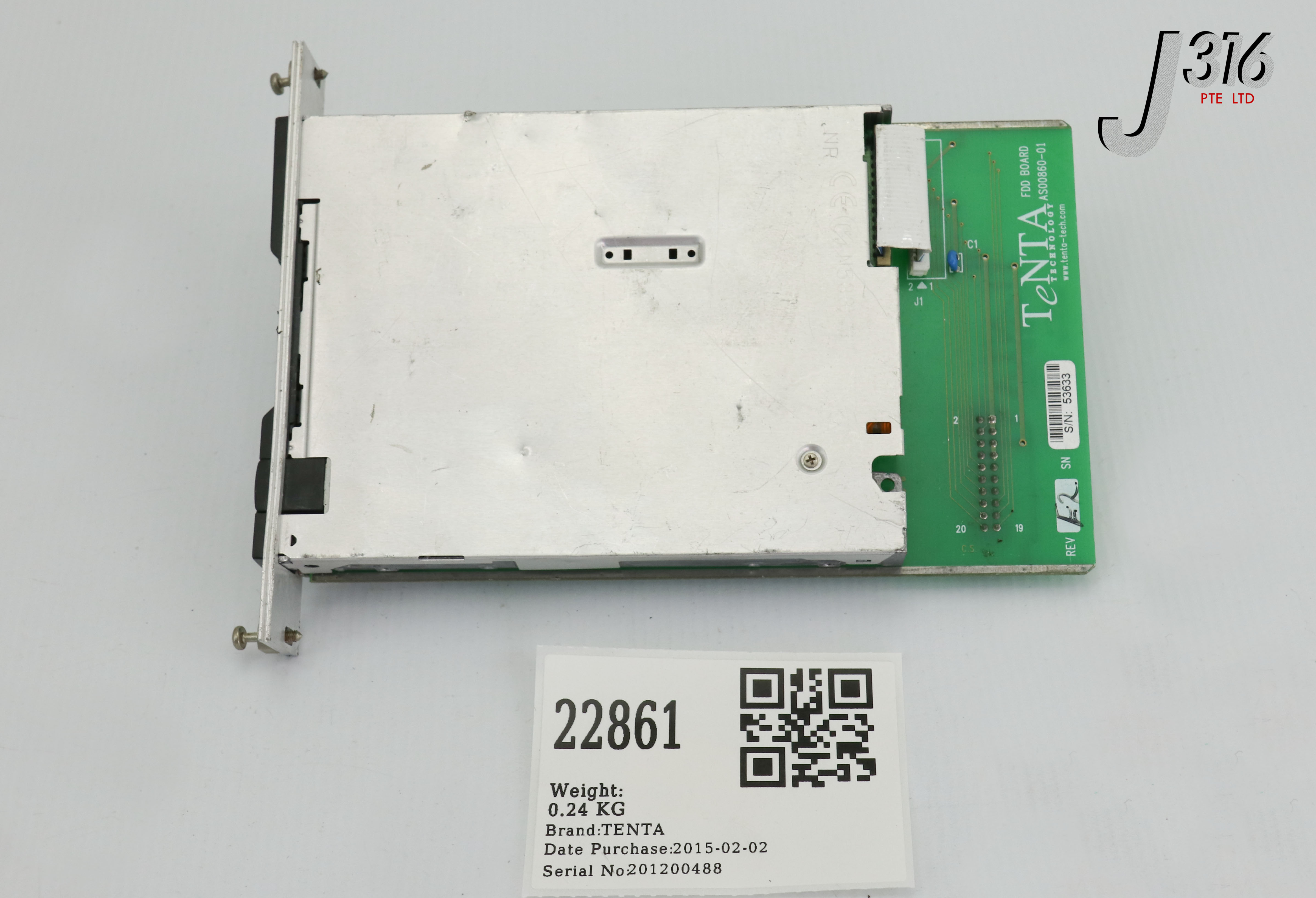 22861 TENTA PCB, FDD-0860 BOARD, AMAT: 0660-00170 AS00860-01