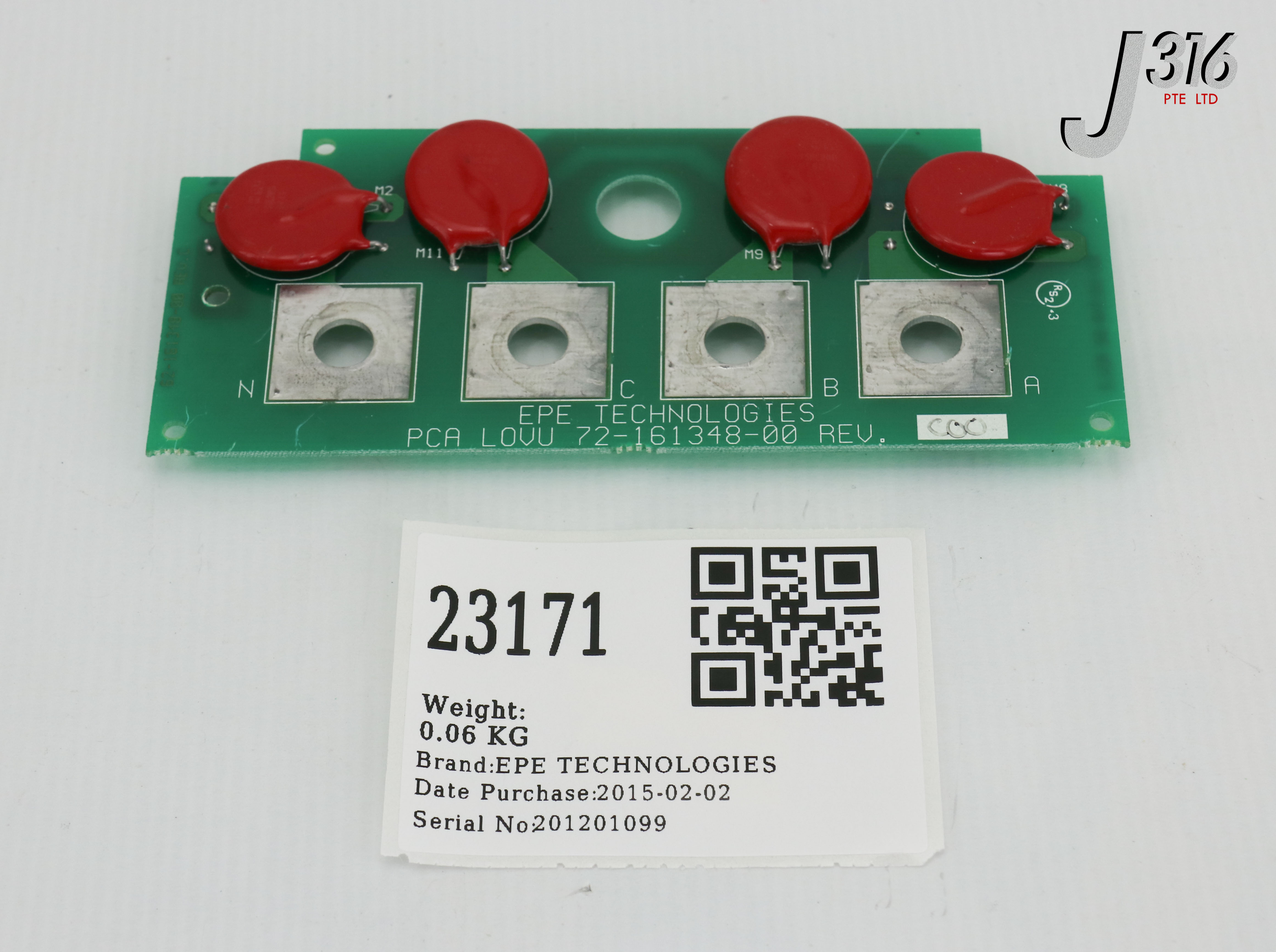 23171 EPE TECHNOLOGIES PCB, PCA LOVU 72-161348-00