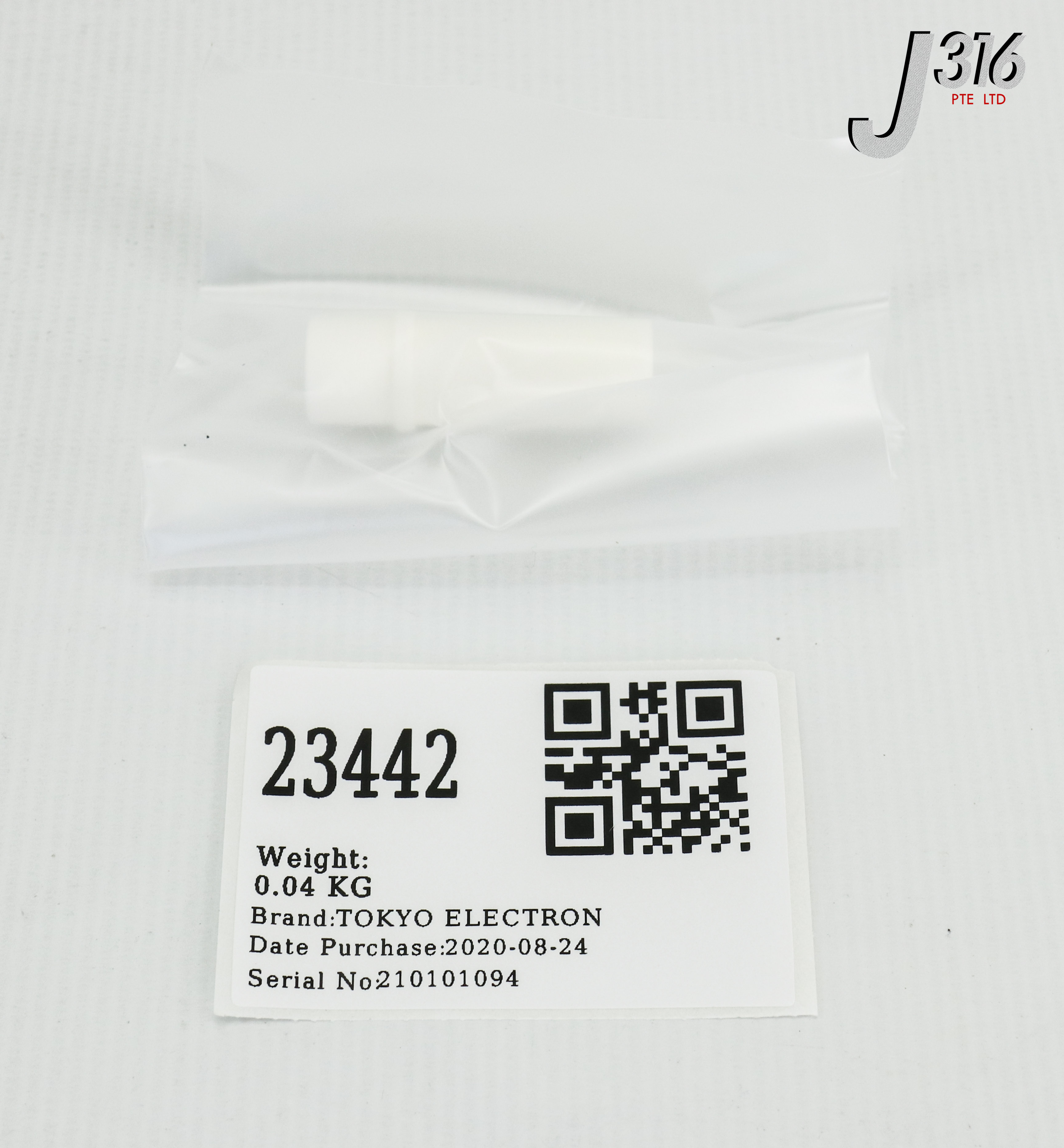 23442 TOKYO ELECTRON SLEEVE, SENSOR MOUNT (84ADV-CD) (NEW) 1D10-408854-12