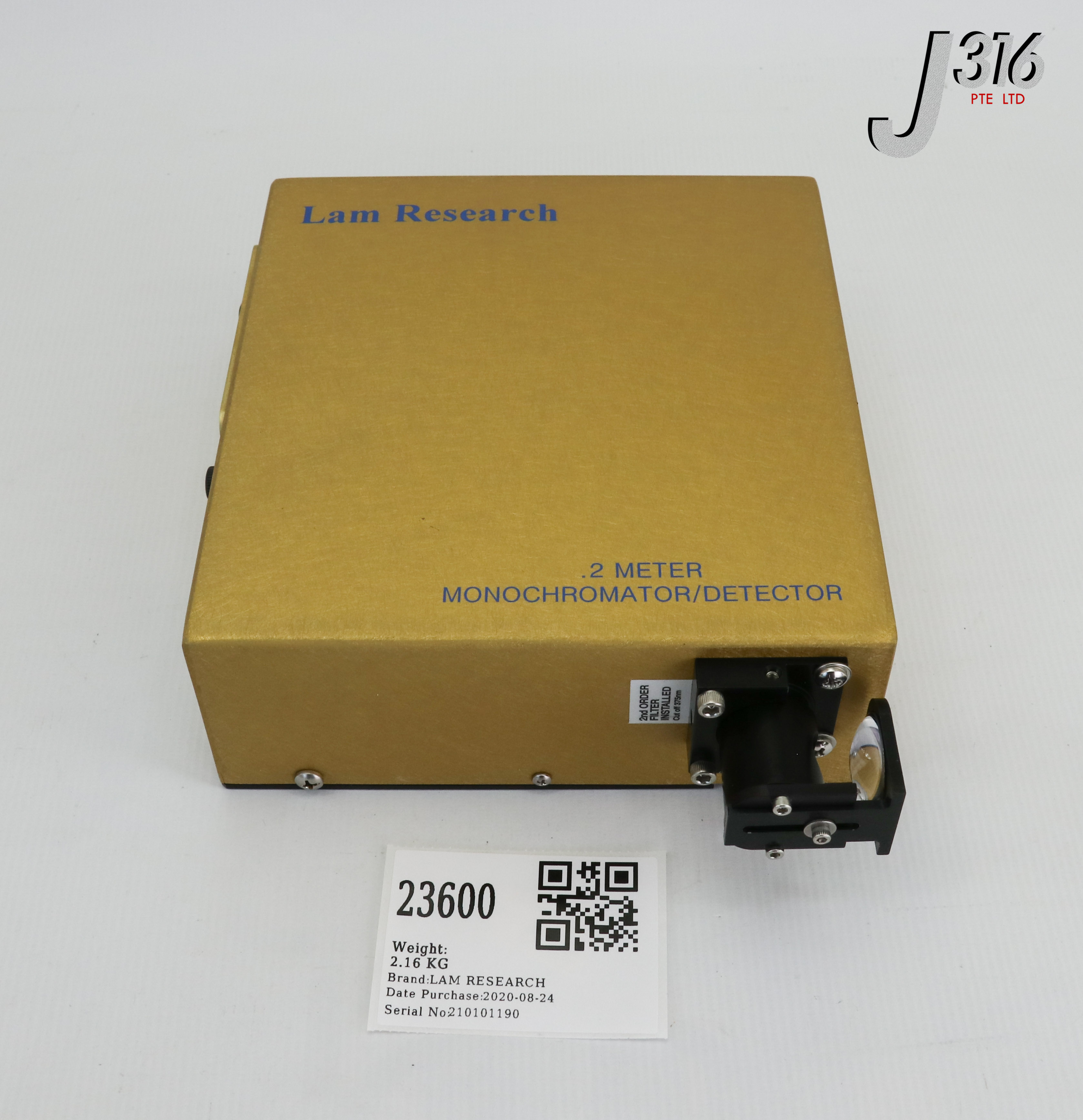 23600 LAM RESEARCH VERITY .2 METER MONOCHROMATOR/ DETECTOR, EP200MMD, P/N: 1000802 685-008965-002
