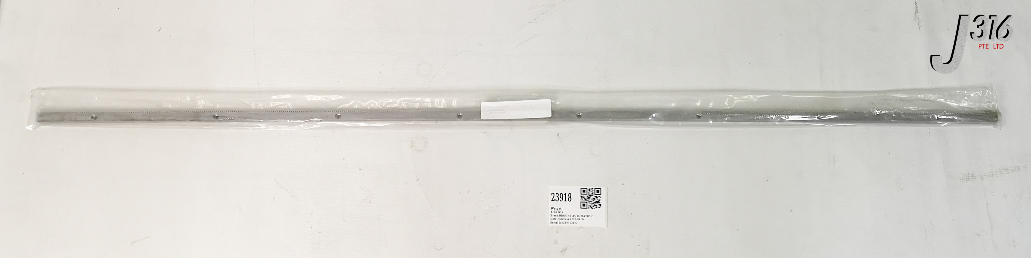 23918 BROOKS AUTOMATION Y DRIVE LEFT HAND, 48'' RACK RWK (NEW) RB18363L01