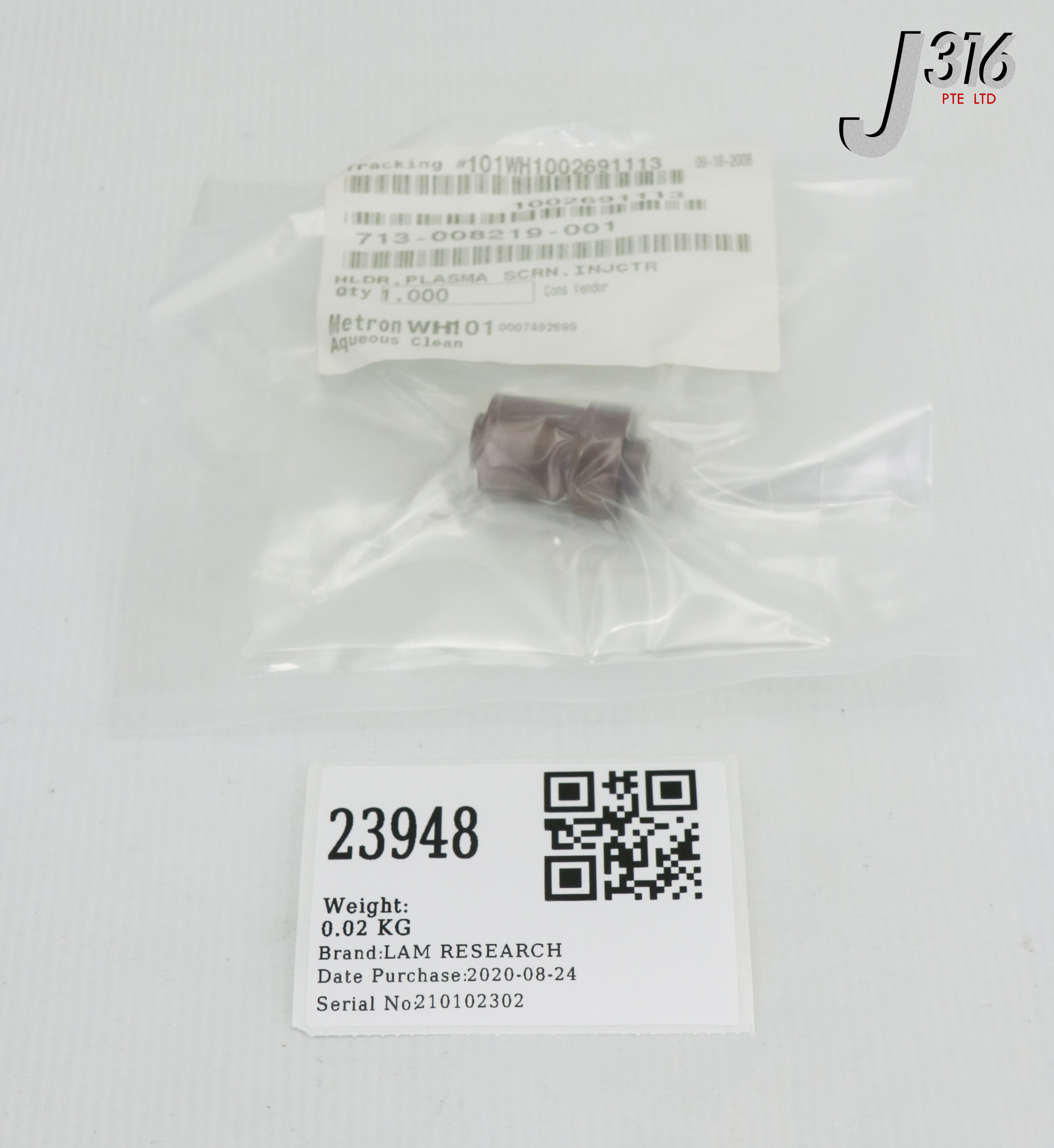 23948 LAM RESEARCH HLDR, PLASMA SCRN, INJCTR (NEW) 713-008219-001