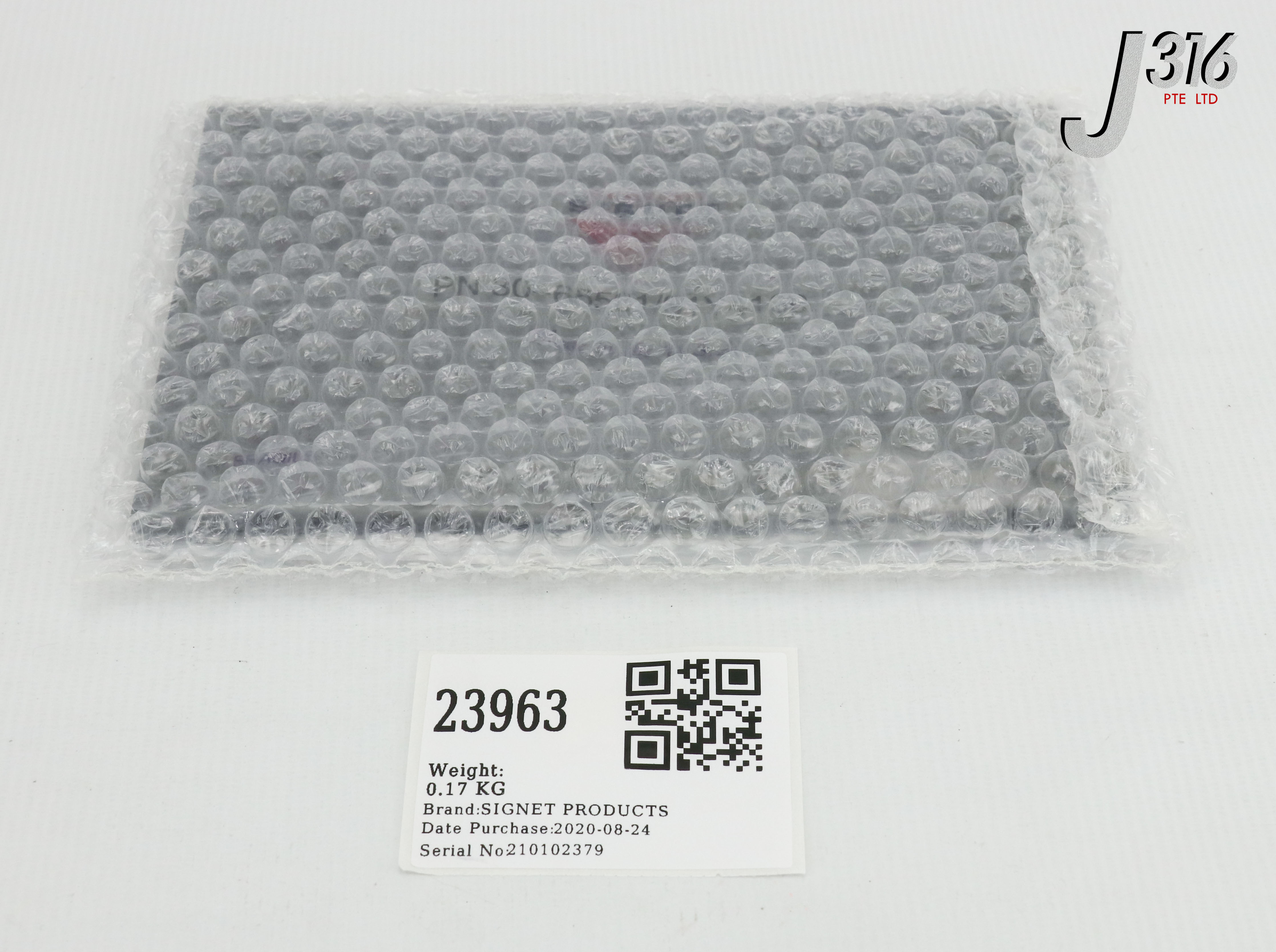 23963 SIGNET PRODUCTS ANALYZER EXIT SIDE GRAPHITE, 91Y4169 (NEW) 30-65501