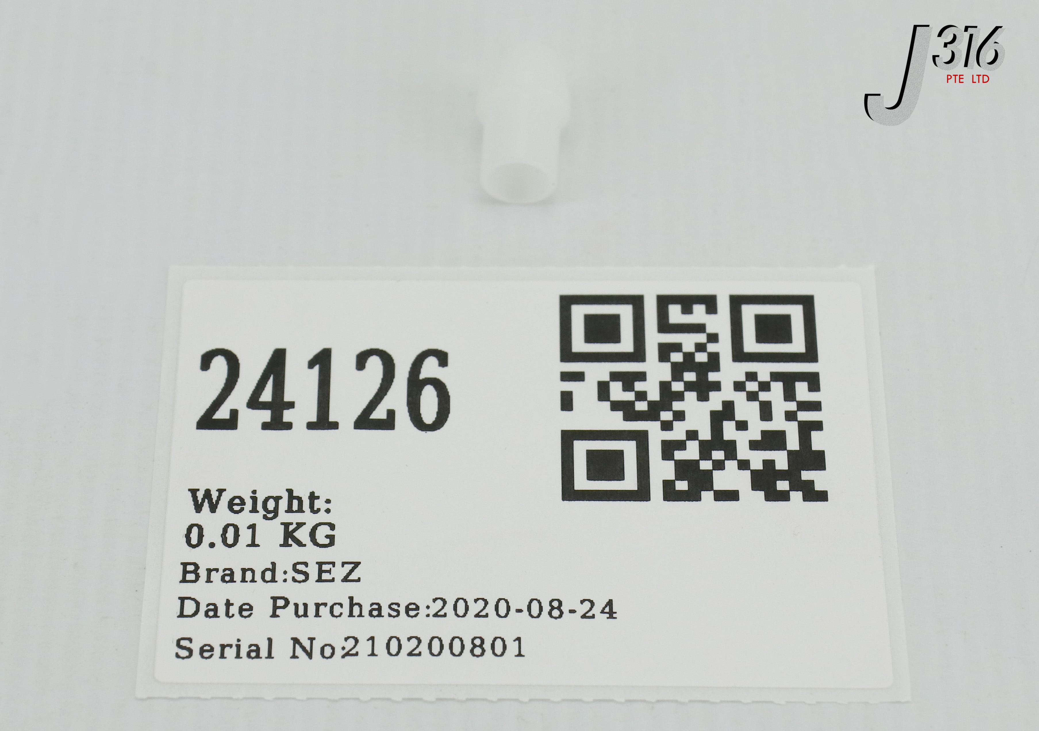 24126 SEZ 4200/4300 NOZZLE COVER 1/4'' (NEW) 2020532-00