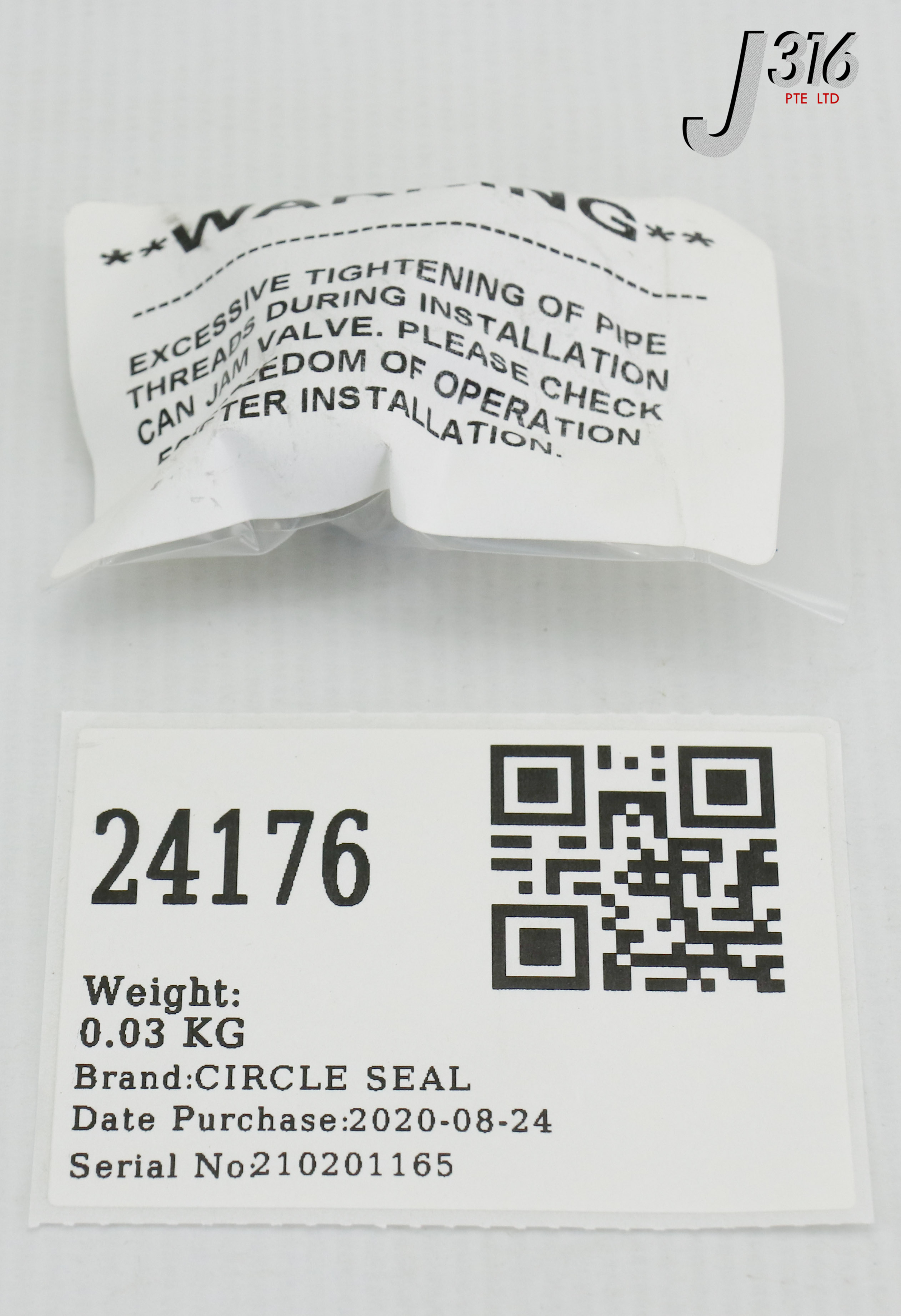 24176 CIRCLE SEAL D500/M5100 SERIES RELIEF VALVE (NEW) D520T1-2M-130