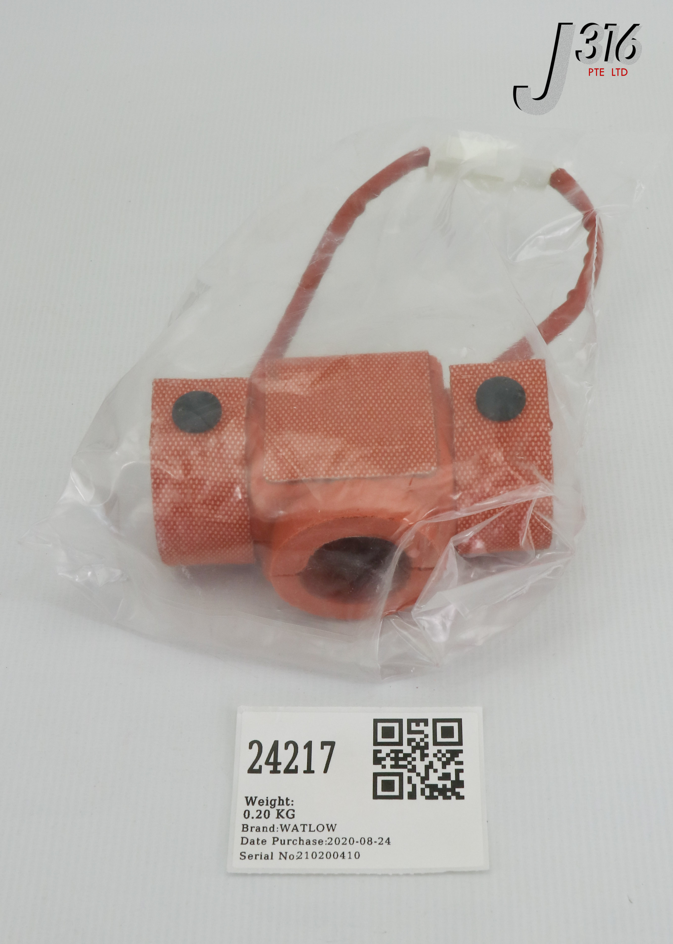24217 WATLOW HEATER, PNEUMATIC VALVE, 2 PORT FEMALE, 1515C-37 (NEW) 04704893