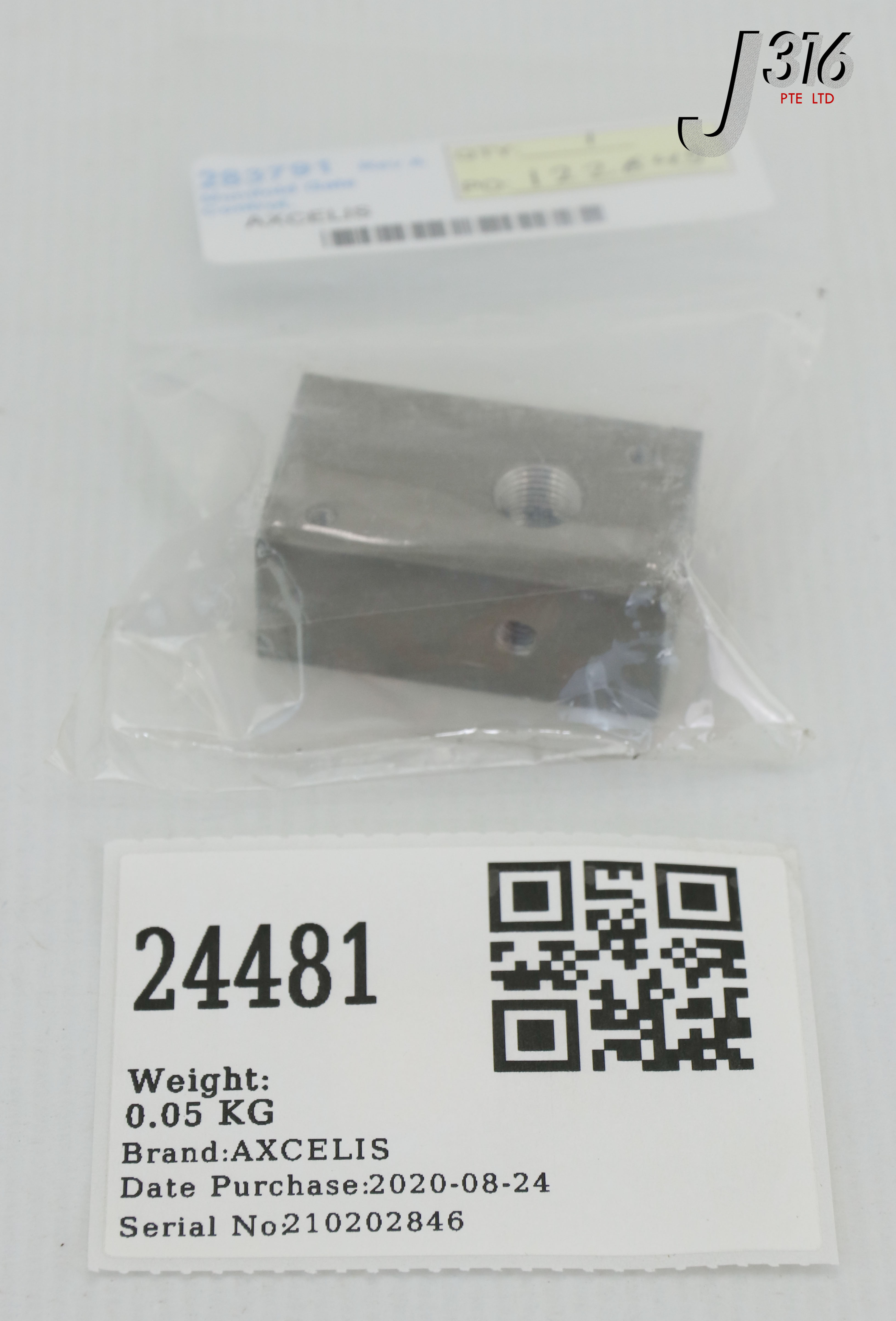 24481 AXCELIS MANIFOLD GATE CONTROL (NEW) 283791