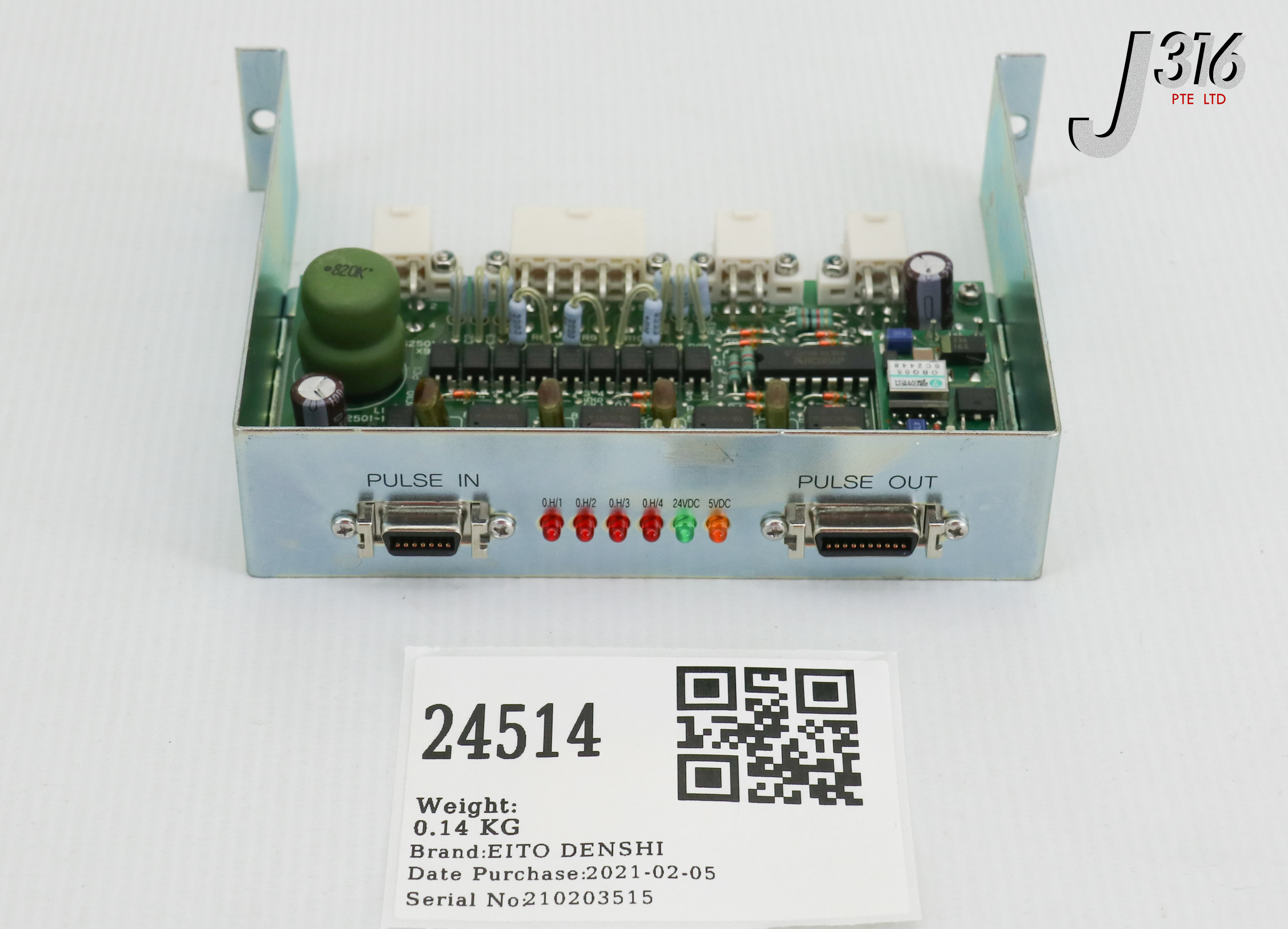 24514 EITO DENSHI SERVO DRIVE CONVERTER, PS2501-1, B13-35627 H11-29569-03