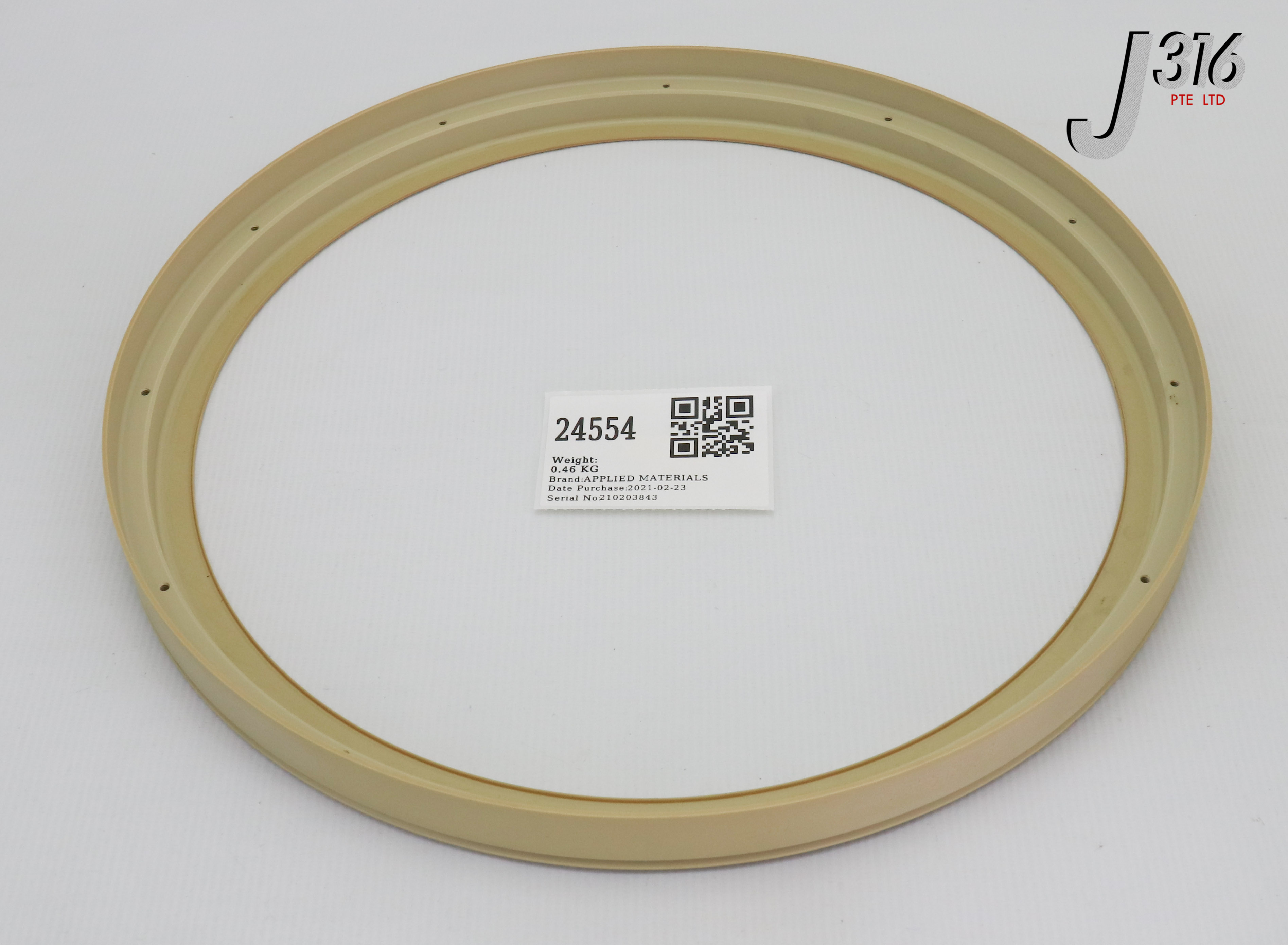 24554 APPLIED MATERIALS SEMITOOL RING SEAL 300X2.70MM RP11NSP 213T0988-11