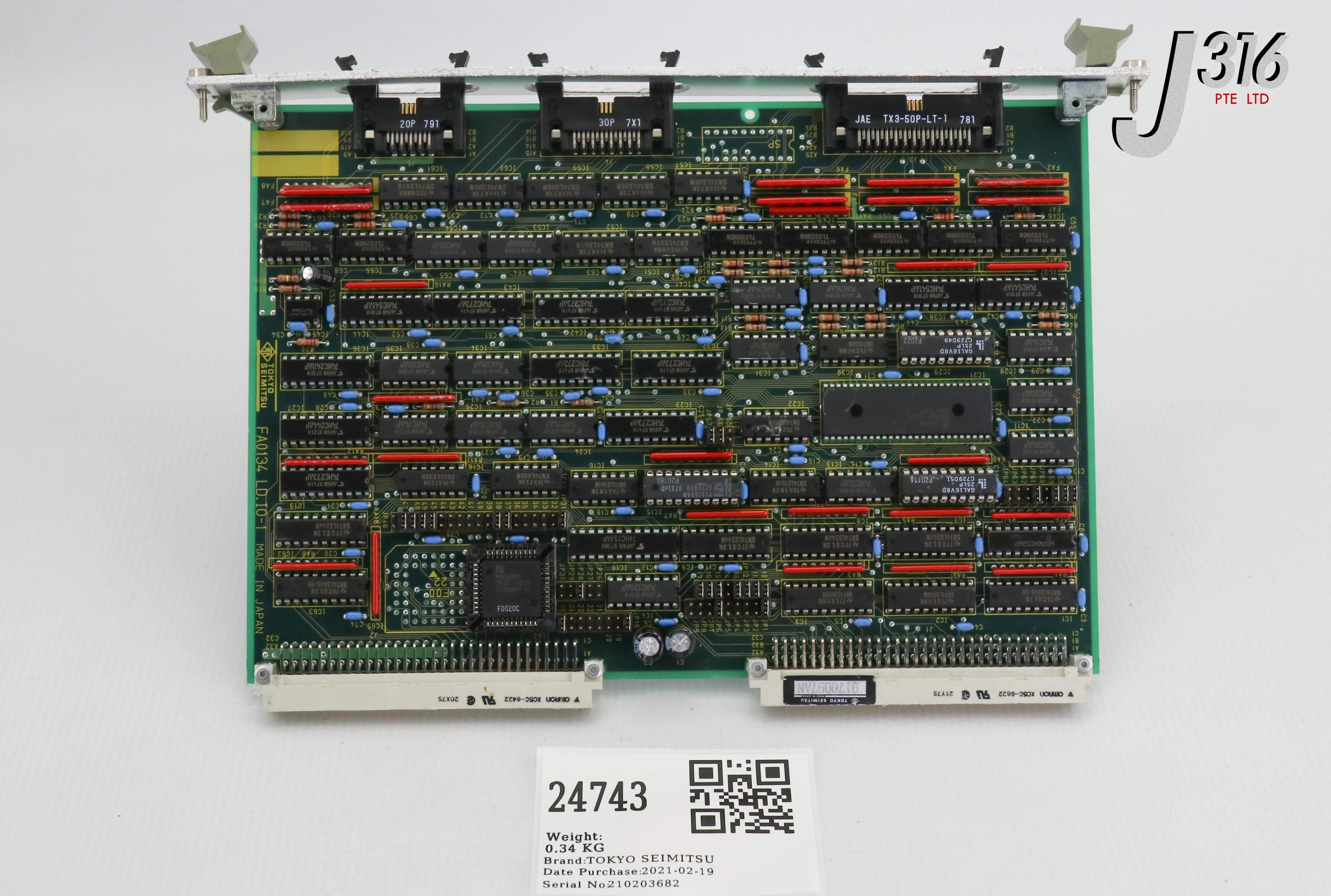 24743 TOKYO SEIMITSU PCB, LD.IO-1 BOARD FA0134