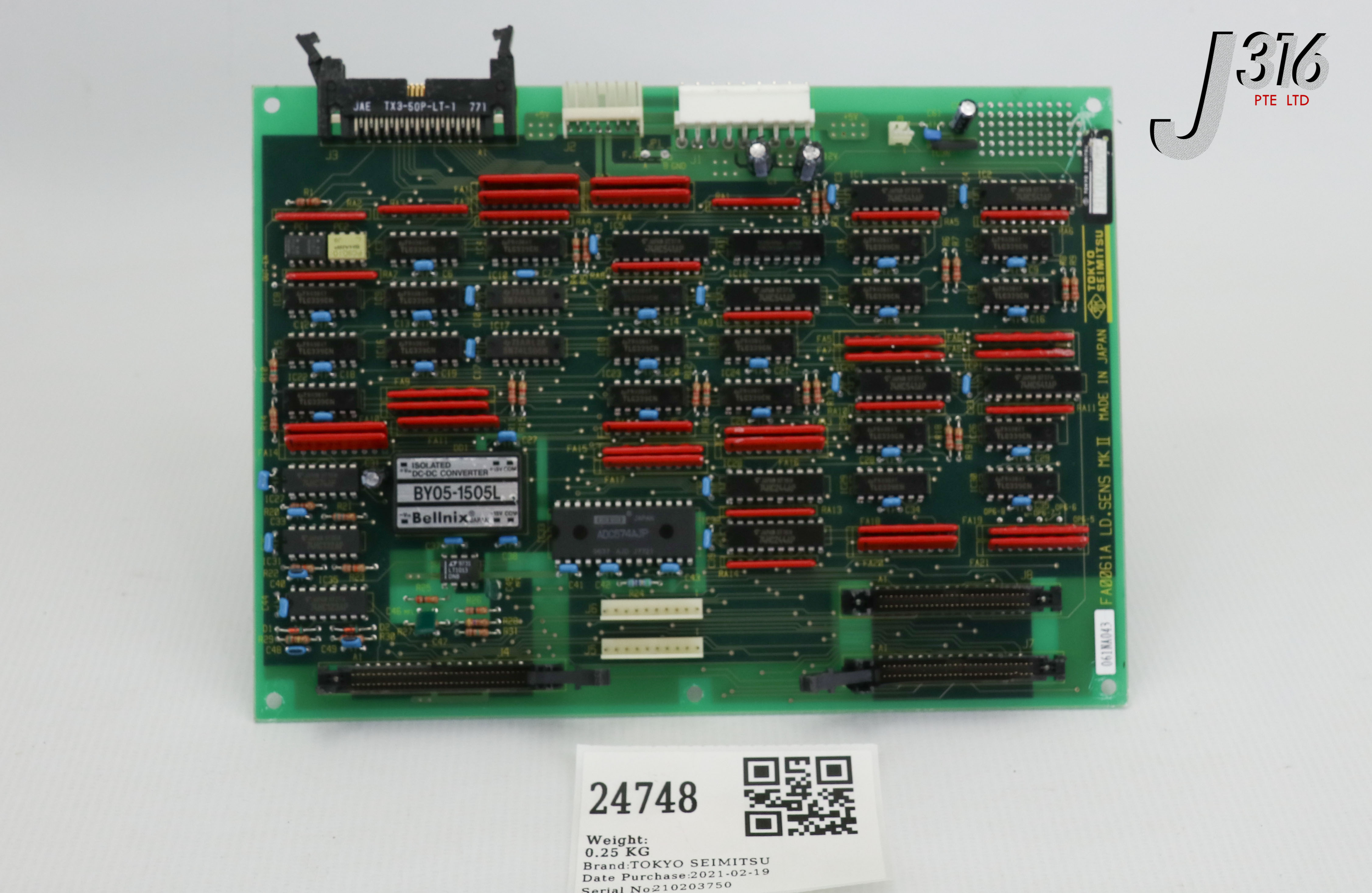 24748 TOKYO SEIMITSU PCB, LD.SENS MK II, 9170027MM FA0061A