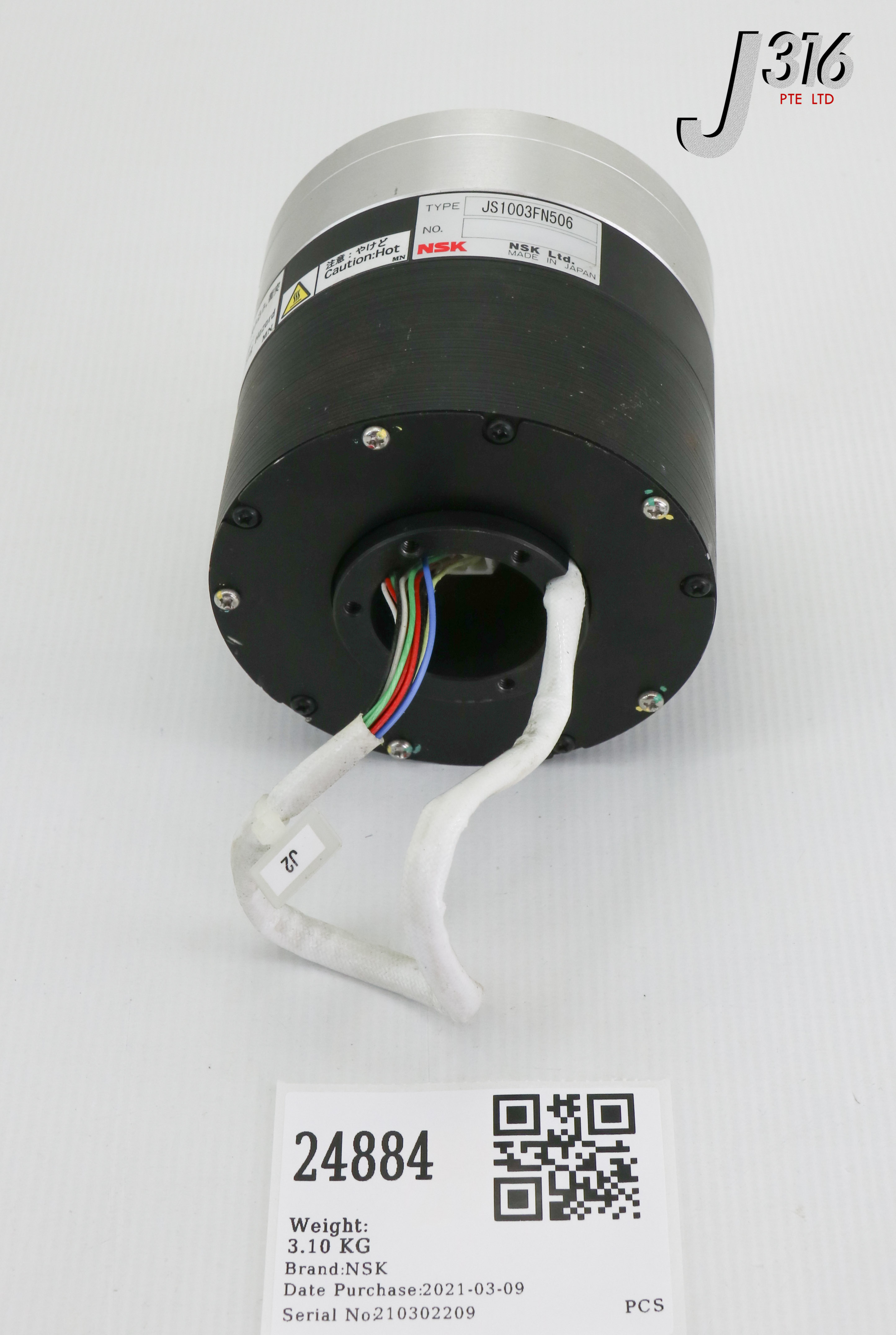 24884 NSK MEGATORQUE SERVO MOTOR JS1003FN506