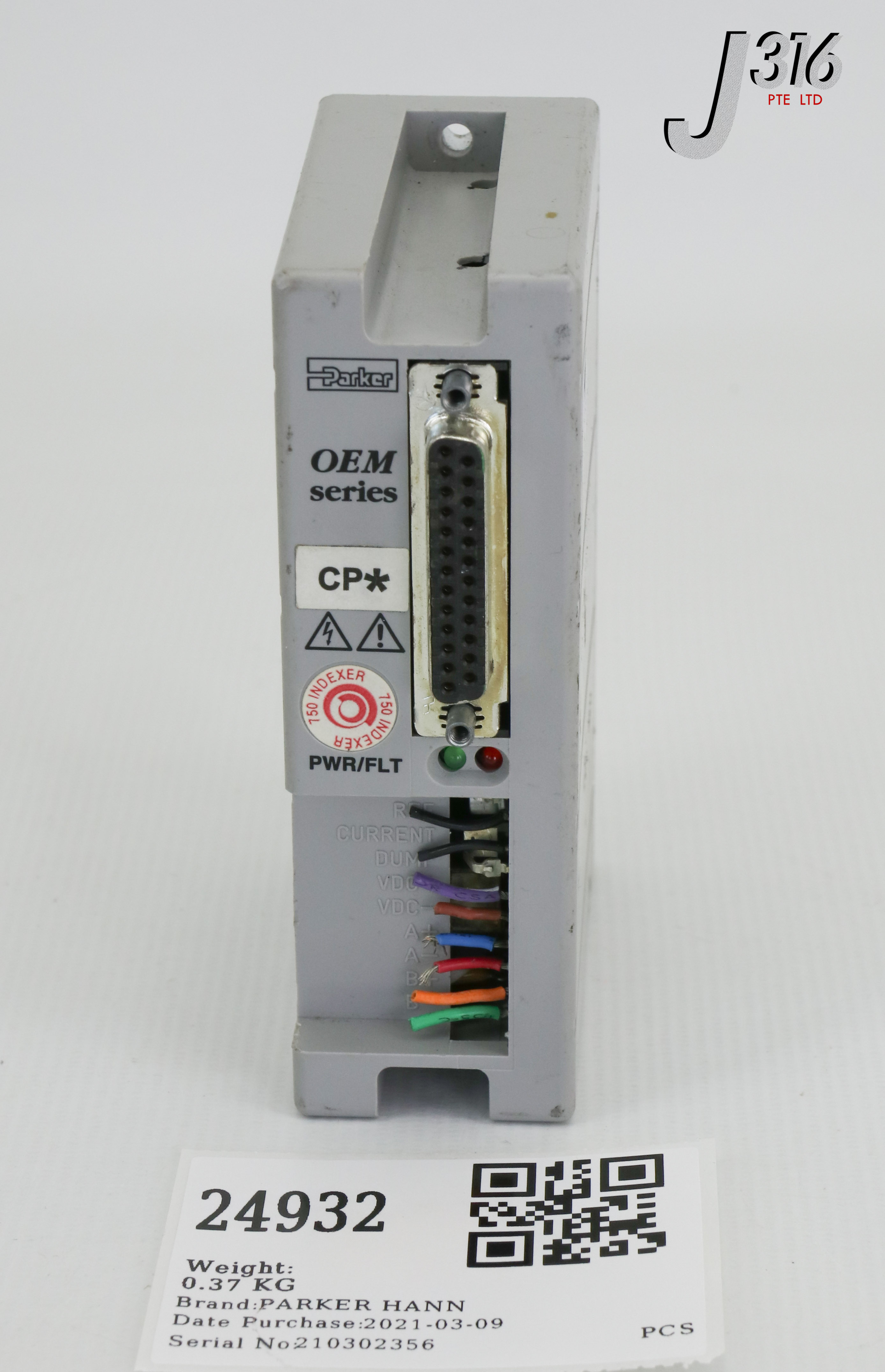 24932 PARKER HANN COMPUMOTOR DRIVE OEM SERIES (PARTS) CP*OEM750X-10624