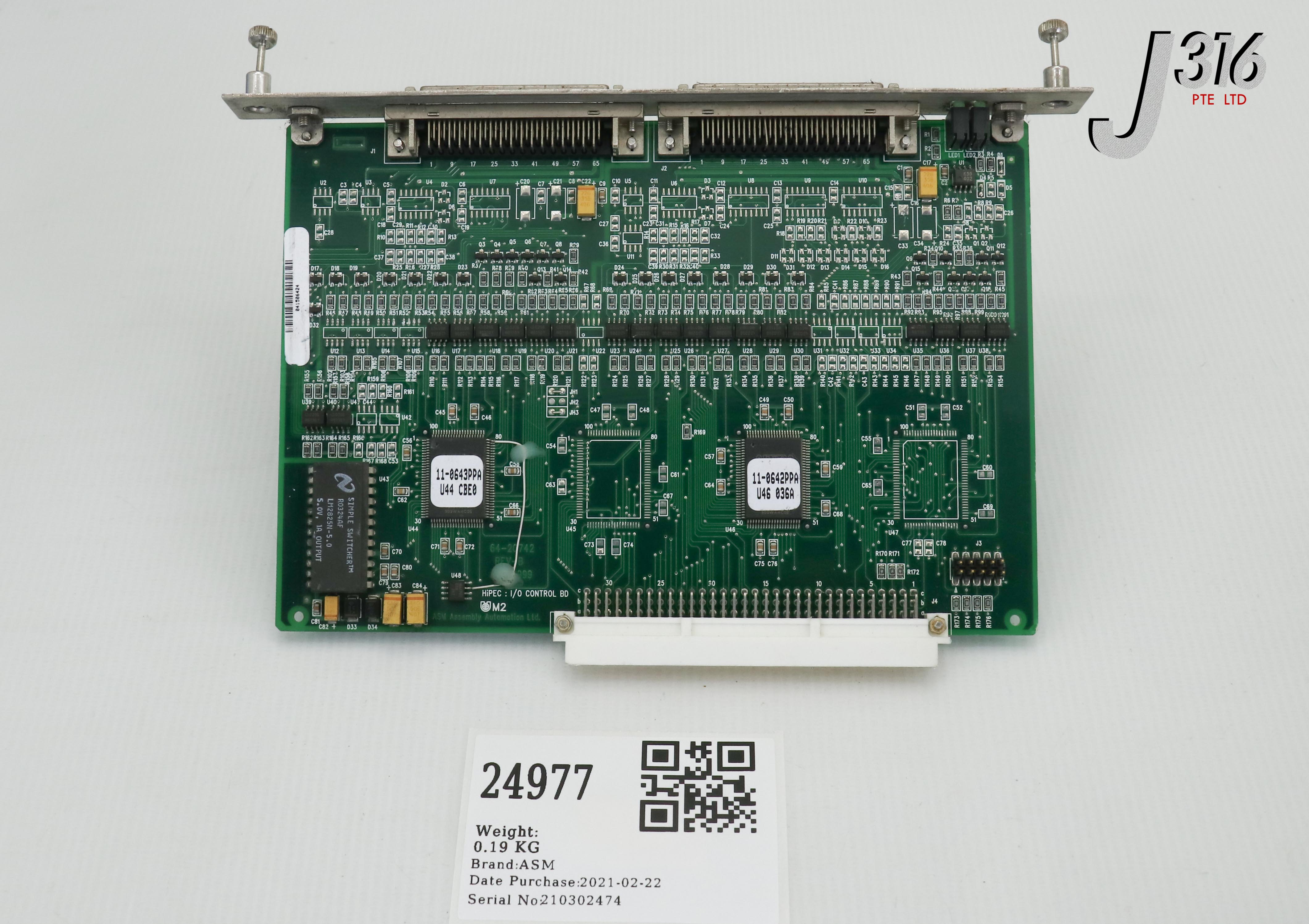 24977 ASM PCB, I/O CONTROL BD, 02-15459-02 64-20742