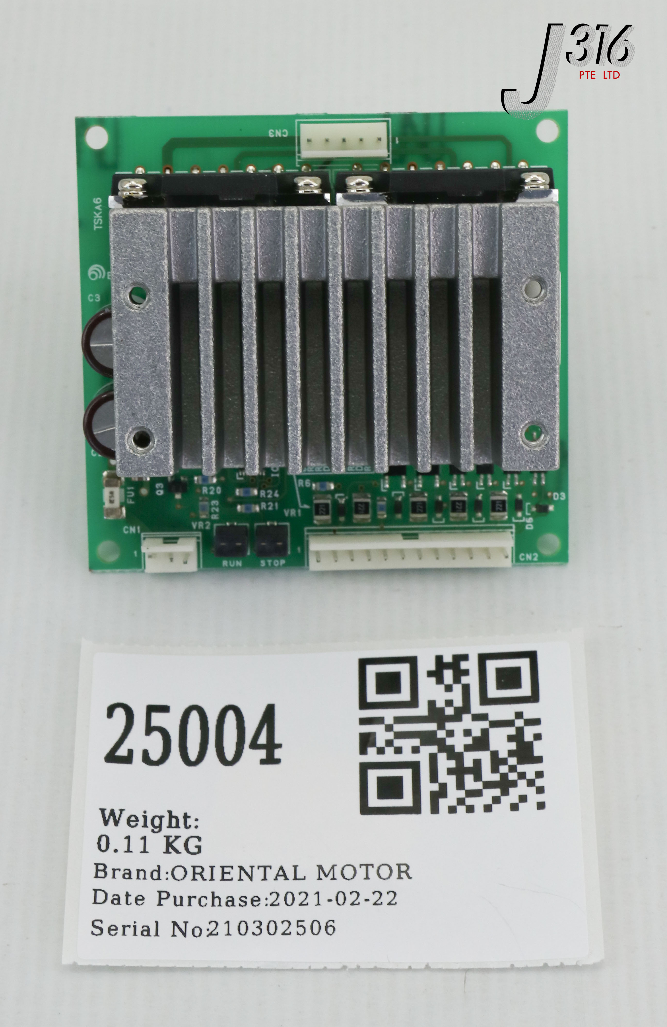 25004 ORIENTAL MOTOR PCB, STEPPER DRIVE CSD5814N2-P