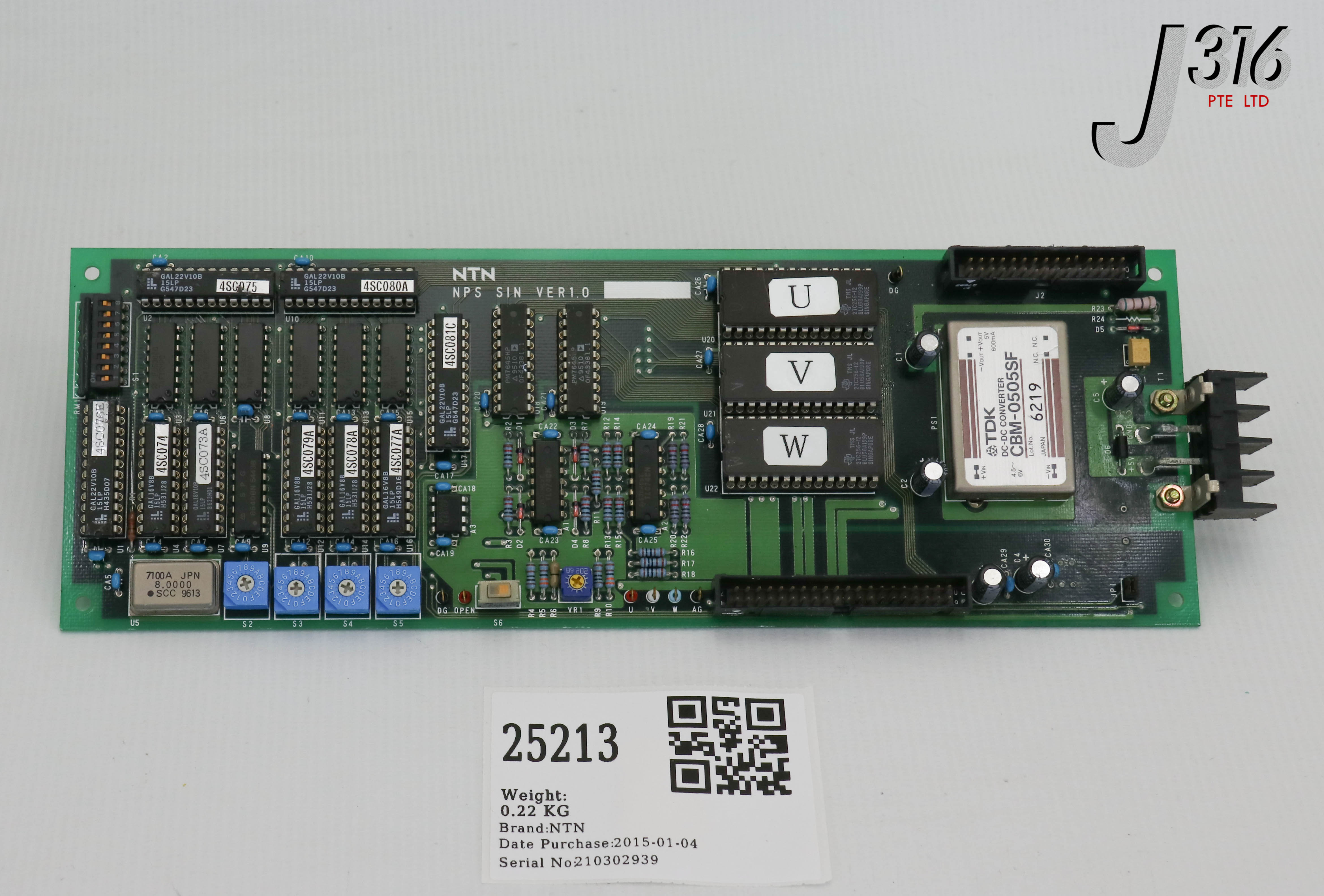 25213 NTN PCB ASSY NPS SIN