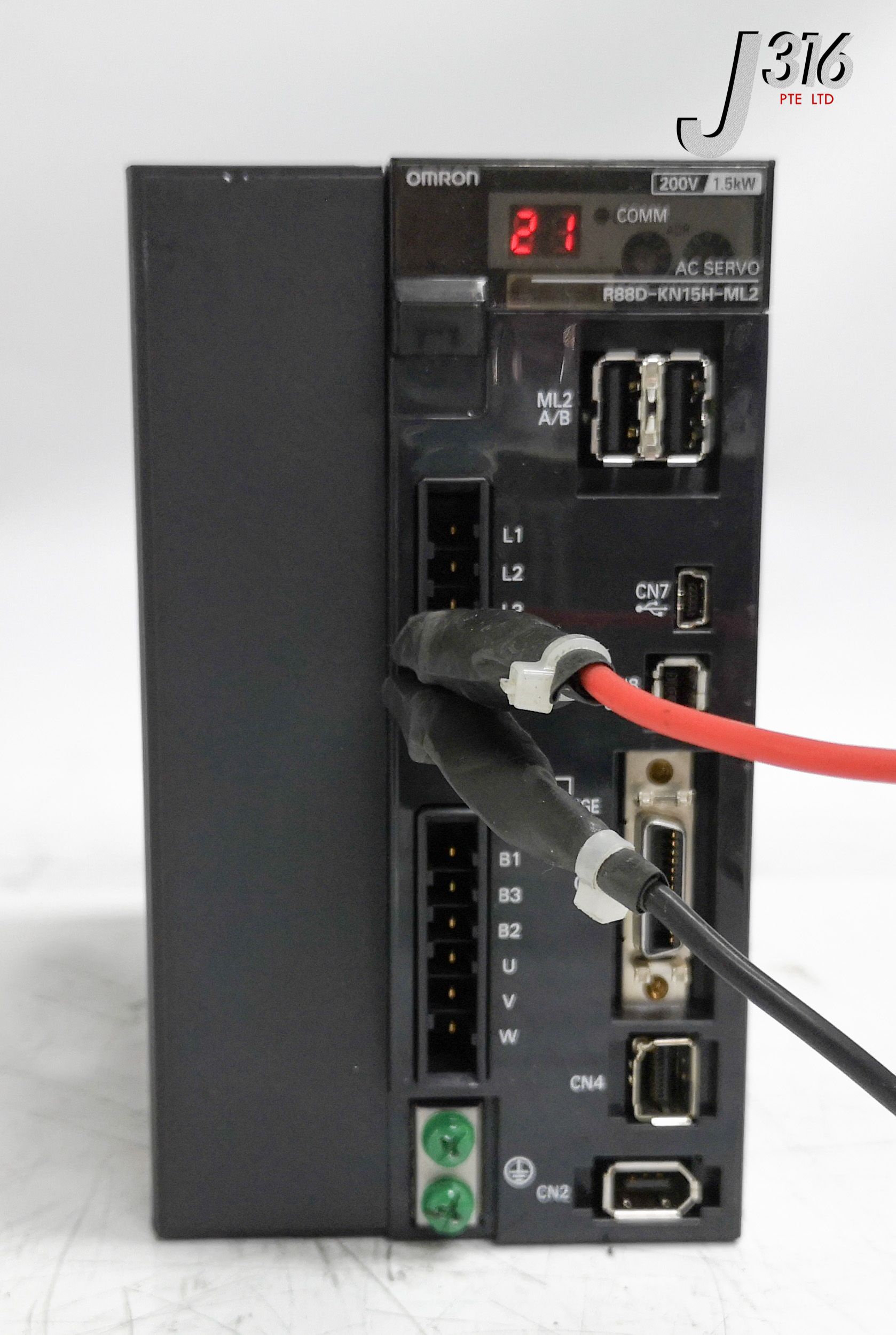25412 OMRON AC SERVO DRIVER R88D-KN15H-ML2