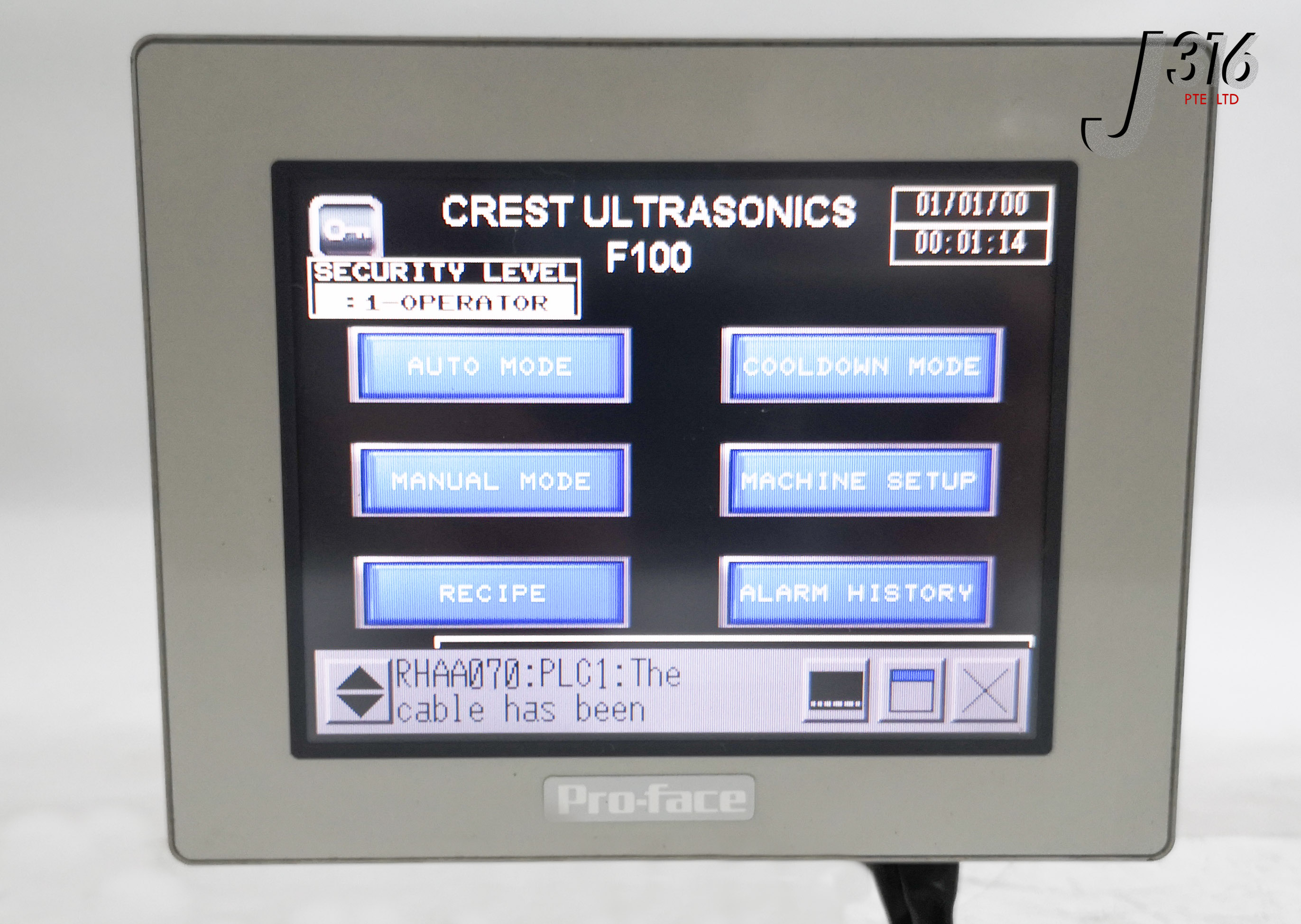 25451 PRO-FACE GP-4301TM TOUCH SCREEN PANEL PFXGM4301TAD
