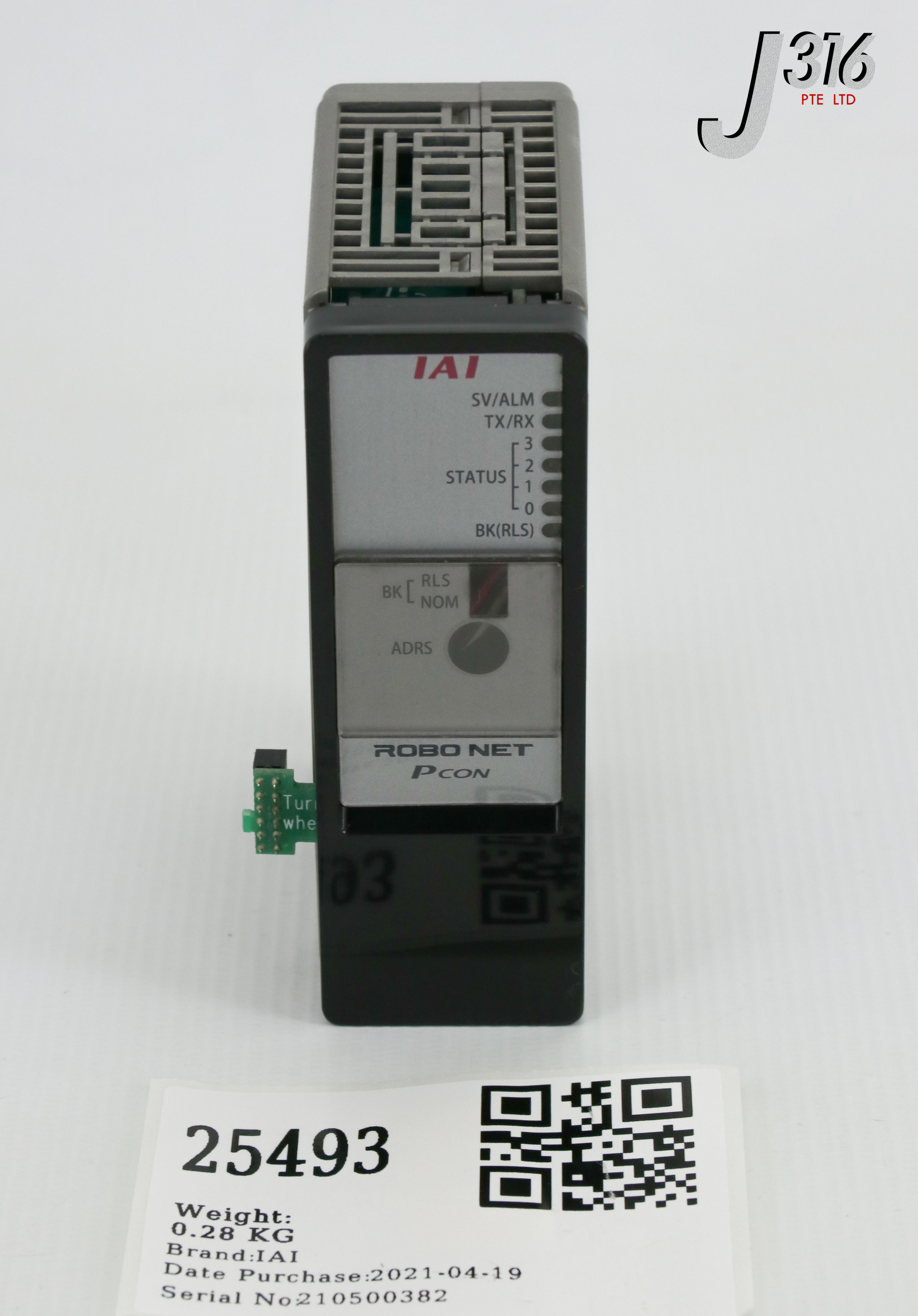 25493 IAI ROBOT NET PCON, RCP2-SS8R-I-56P-20-400-P1-S-ML RABU