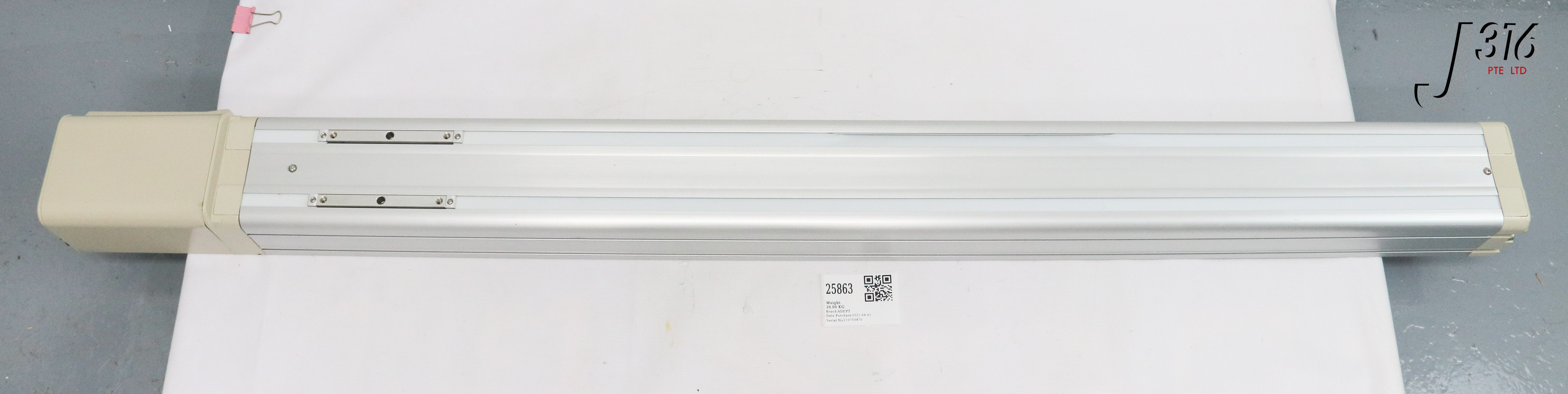25863 ADEPT LINEAR MODULE ENCODED SERVO, XY-HRS 095CM200AD (NEW) 90401-20095