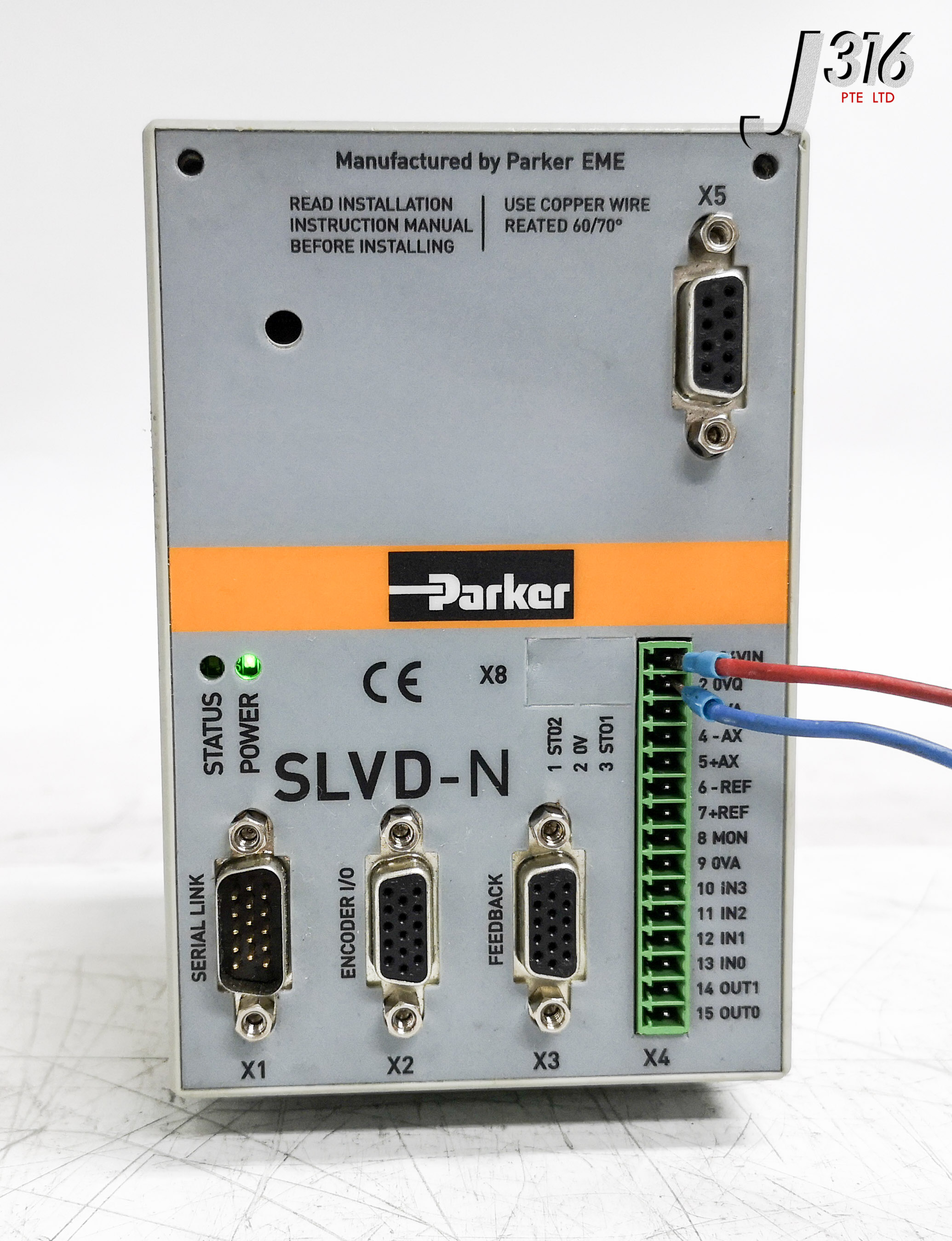 25865 PARKER SLVD-N DIGITAL SERVO DRIVE SLVD2NS