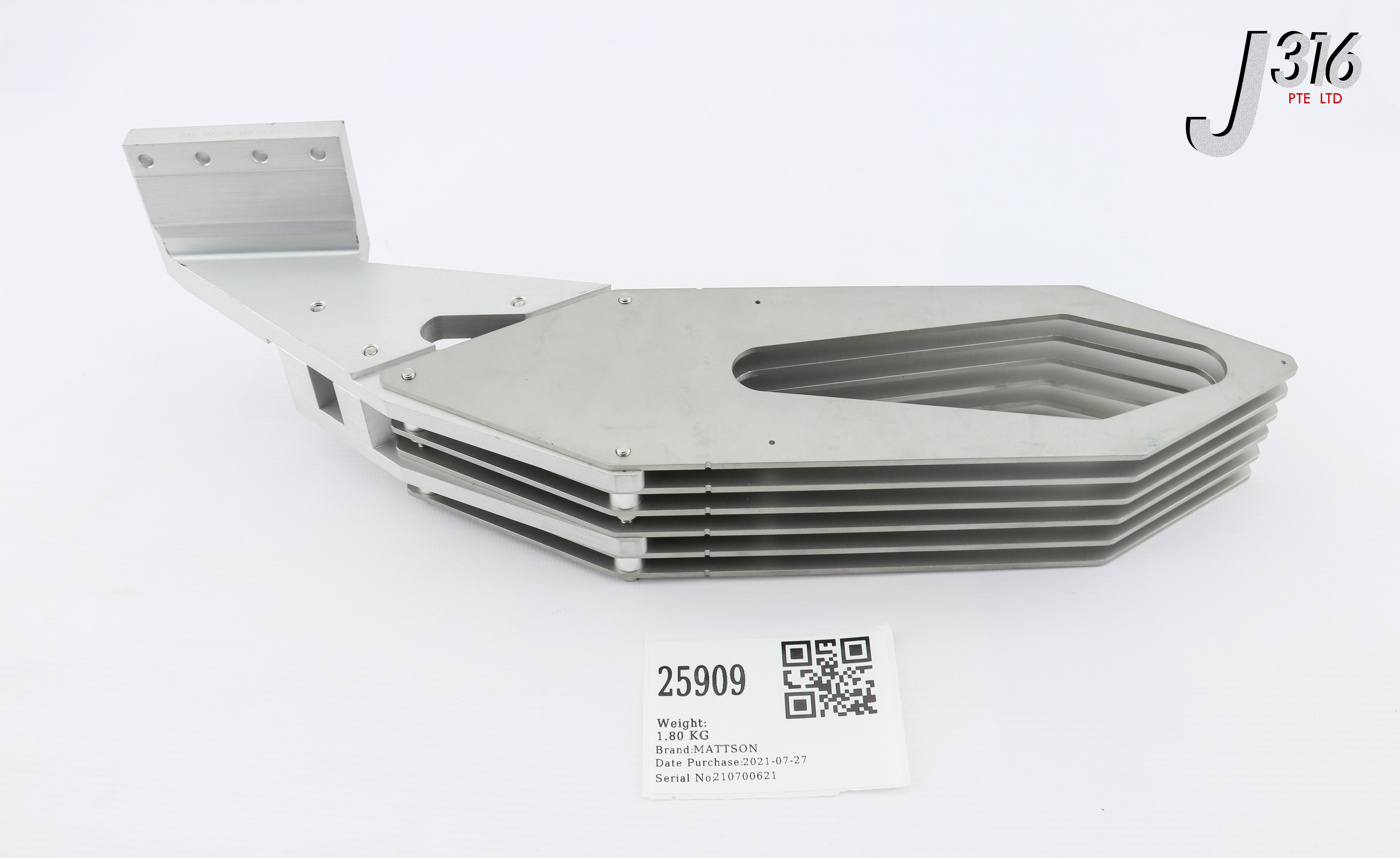 25909 MATTSON END EFFECTOR W/ 6 BLADE 303-05074-00, 303-07758-00 303-07759-00