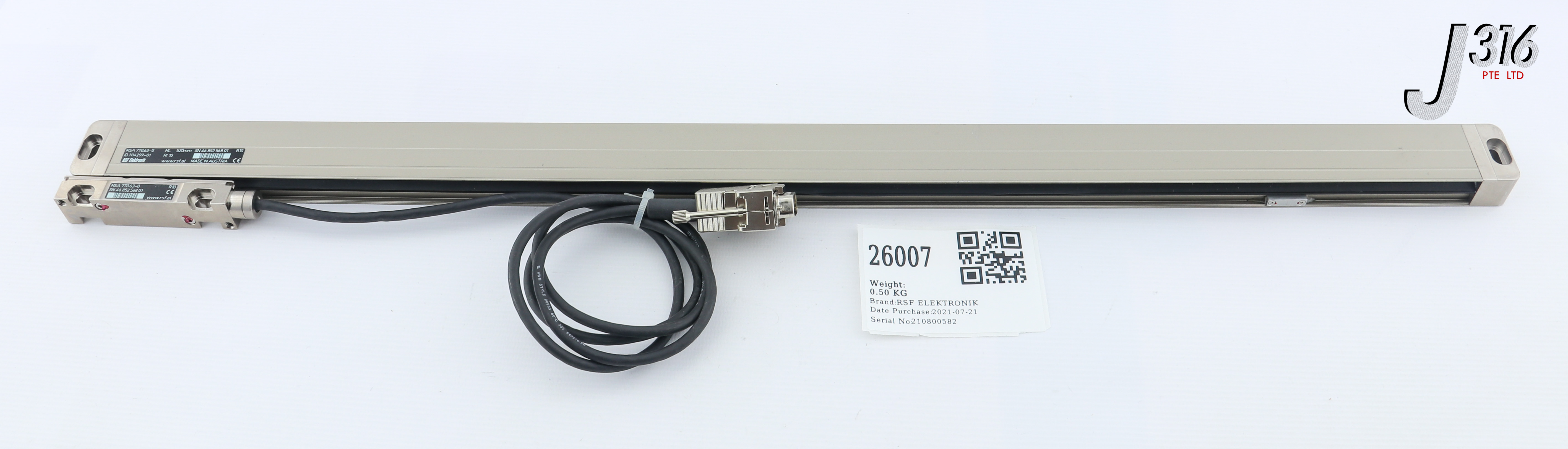 Rsf Elektronik Linear Encoder 5mm 01 62 5cm Msa 770 63 0 J316pl Vp Asp Shopping Cart 8 00