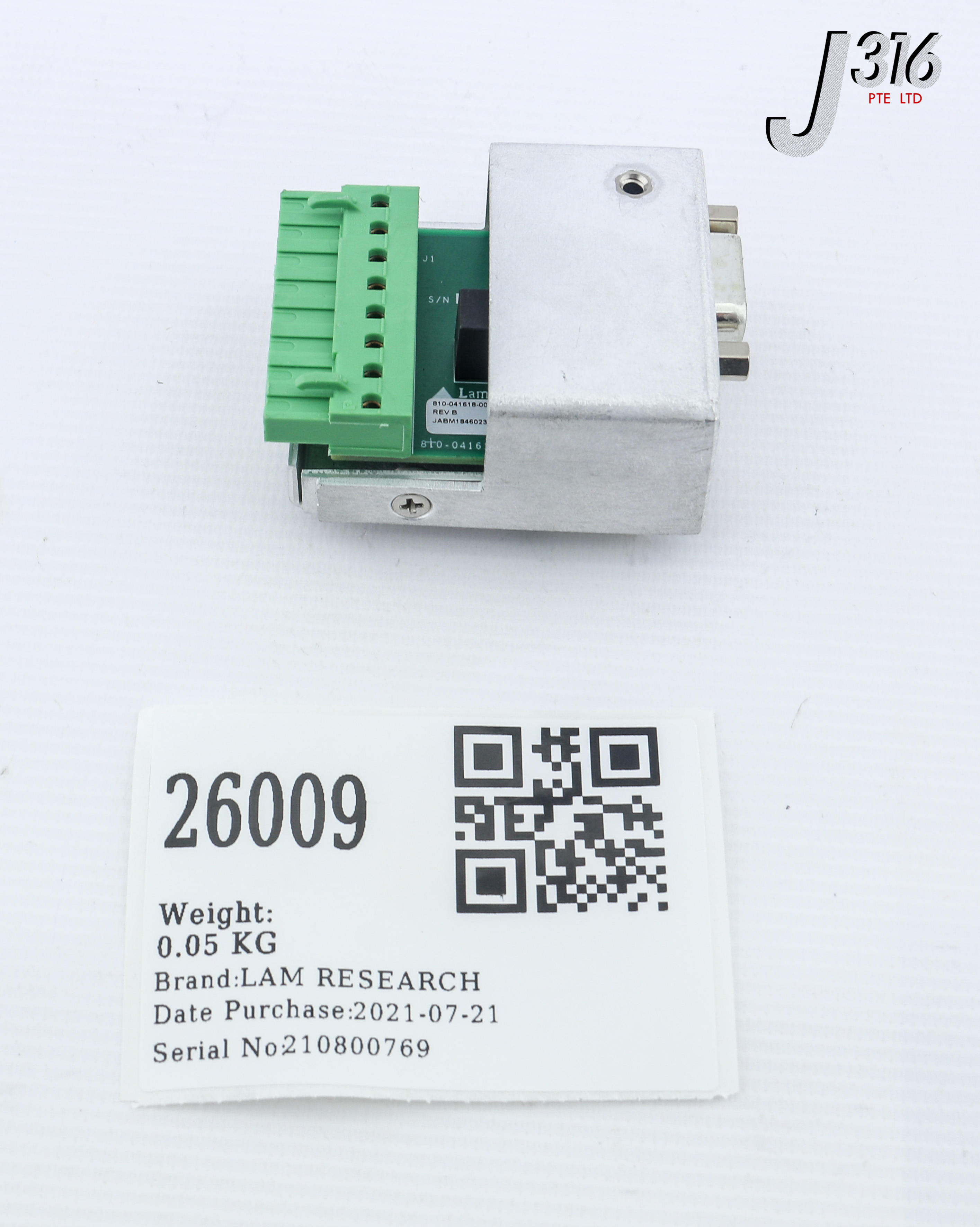 26009 LAM RESEARCH PCB ASSY, 810-041618-006 853-041814-006