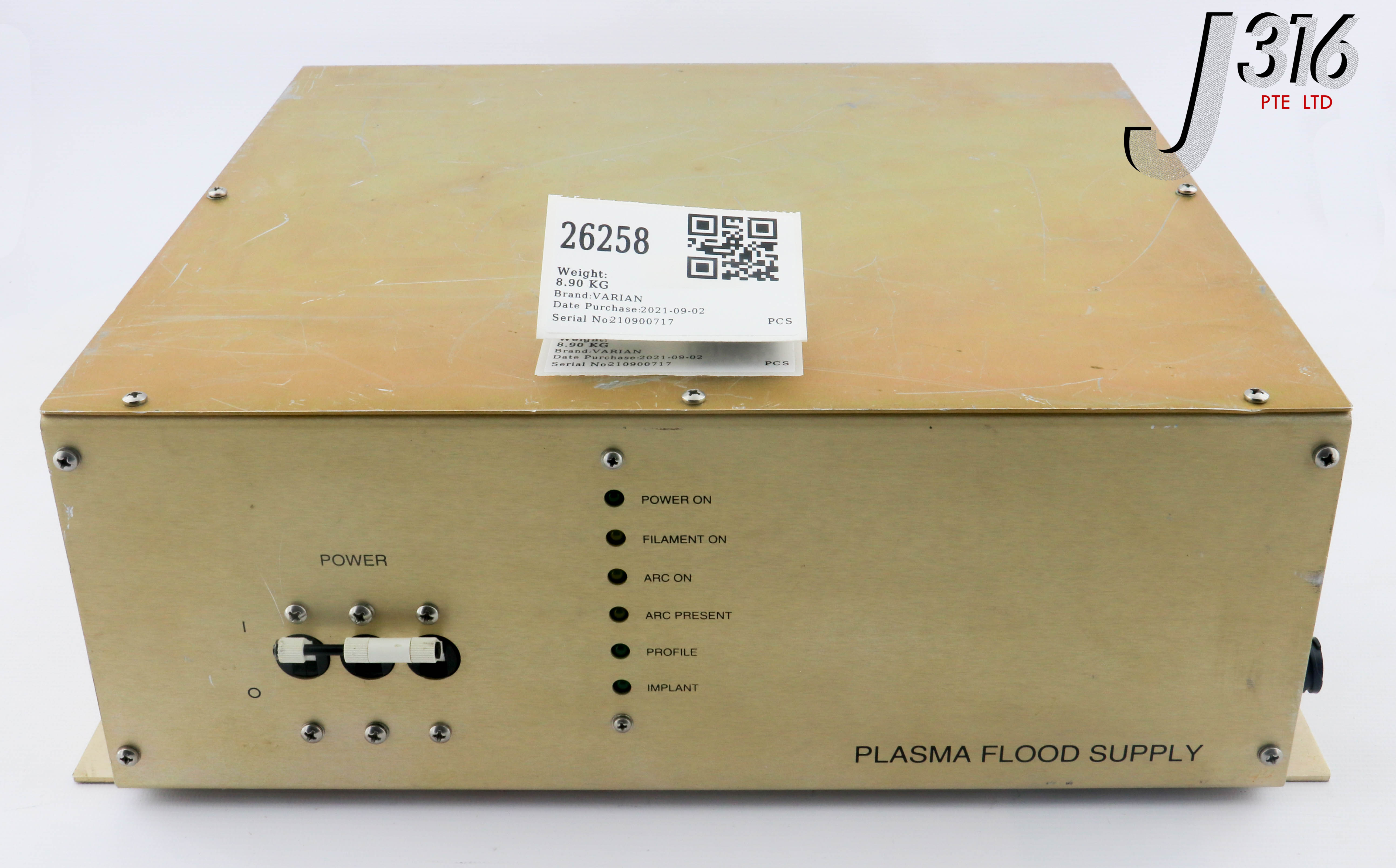 26258 VARIAN PLASMA FLOOD SUPPLY E19002720