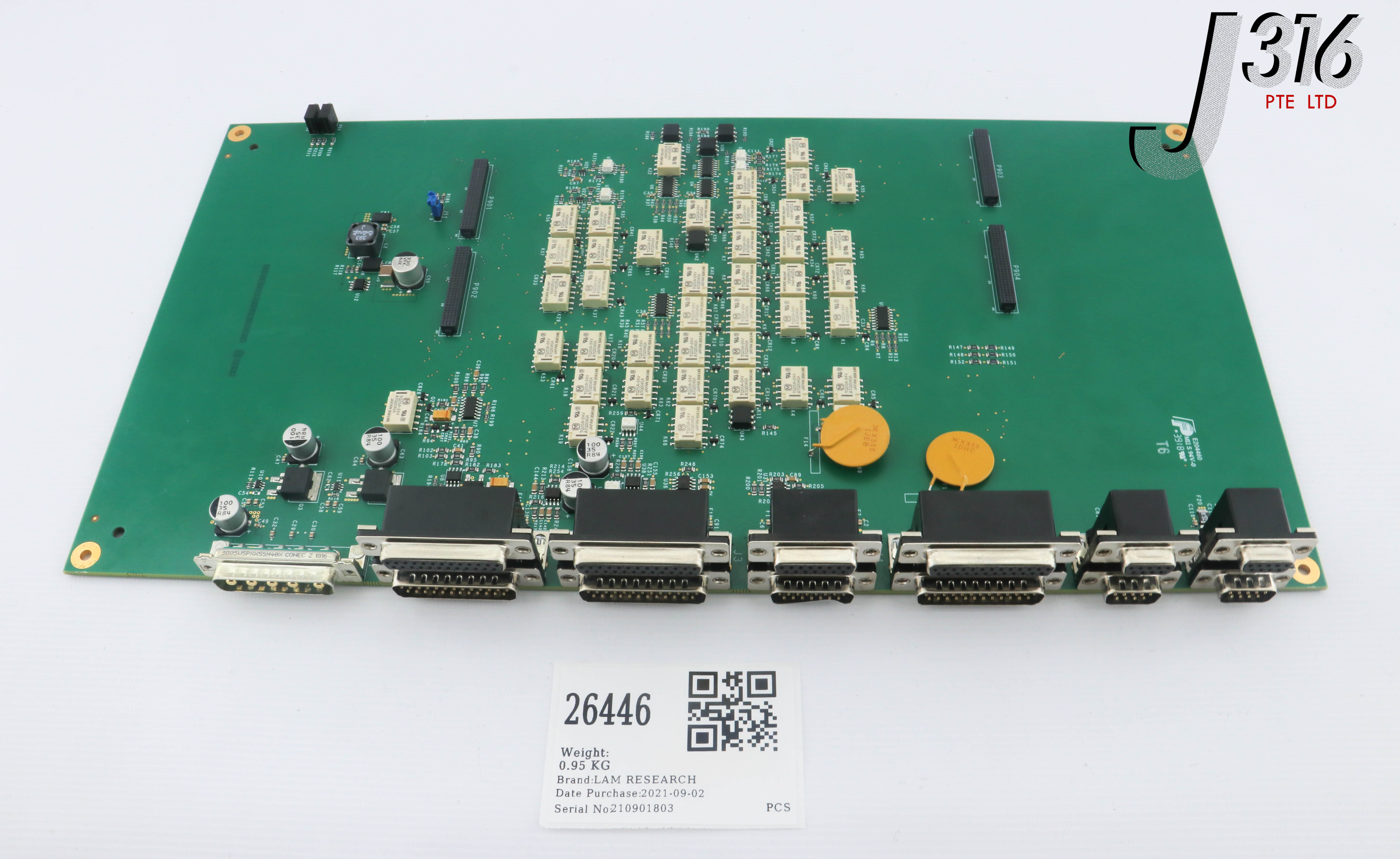 26446 LAM RESEARCH PCB, NODE1 INTERLOCK CONTROL 810-072687-524