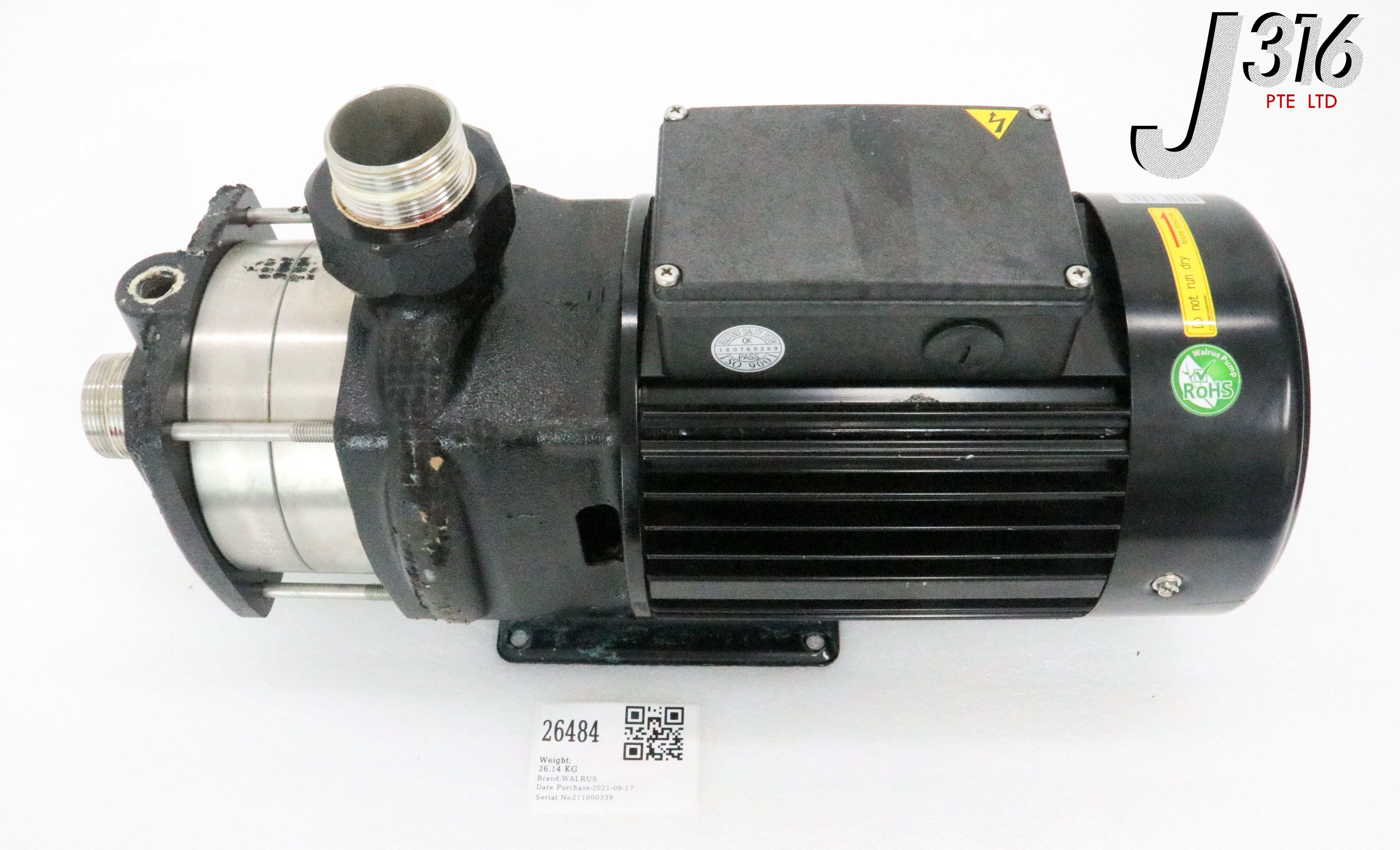 26484 WALRUS MULTISTAGE CENTRIFUGAL PUMP TPH8T5K-A