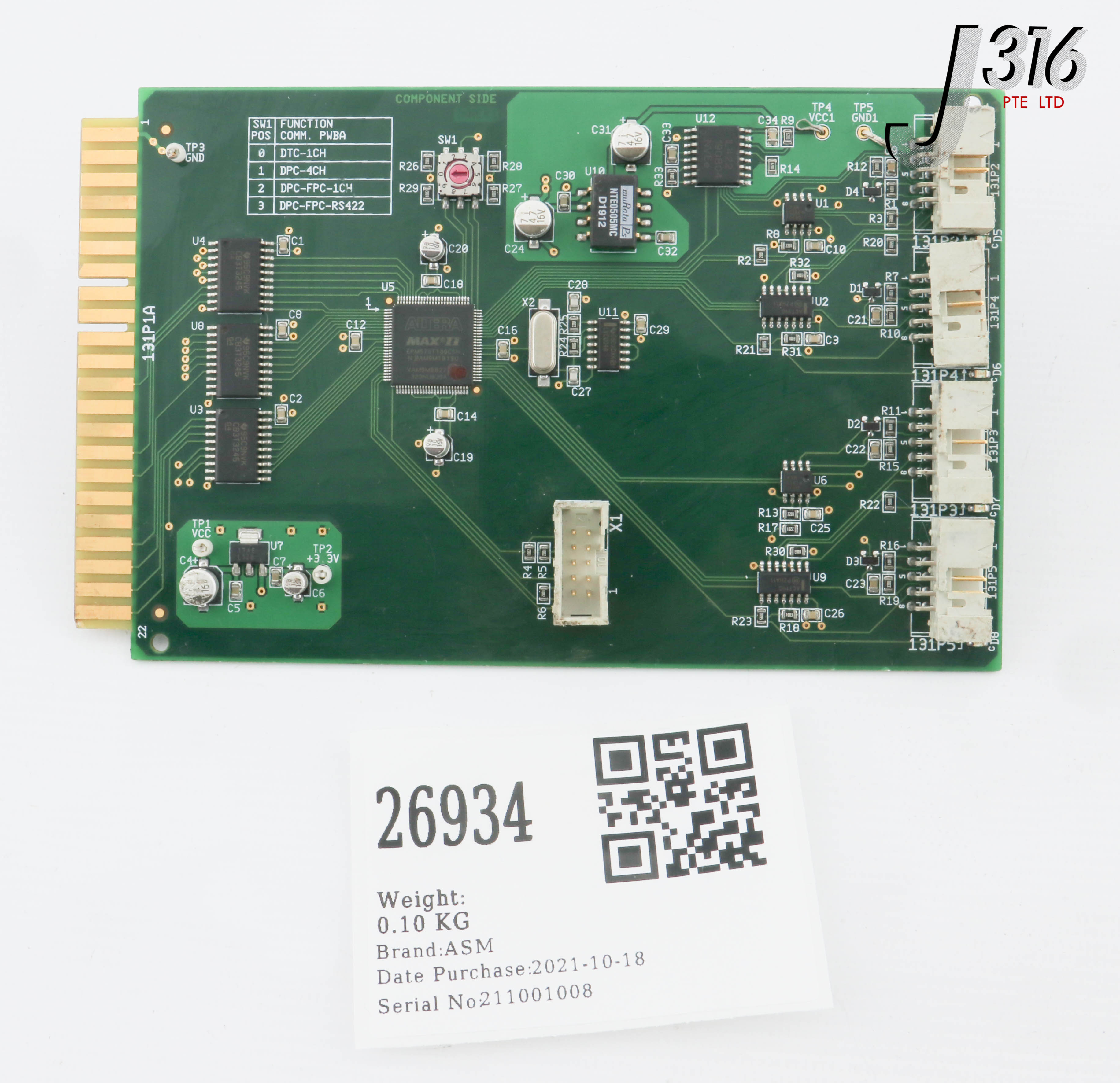 26934 ASM PCB ASSY 2421860-01