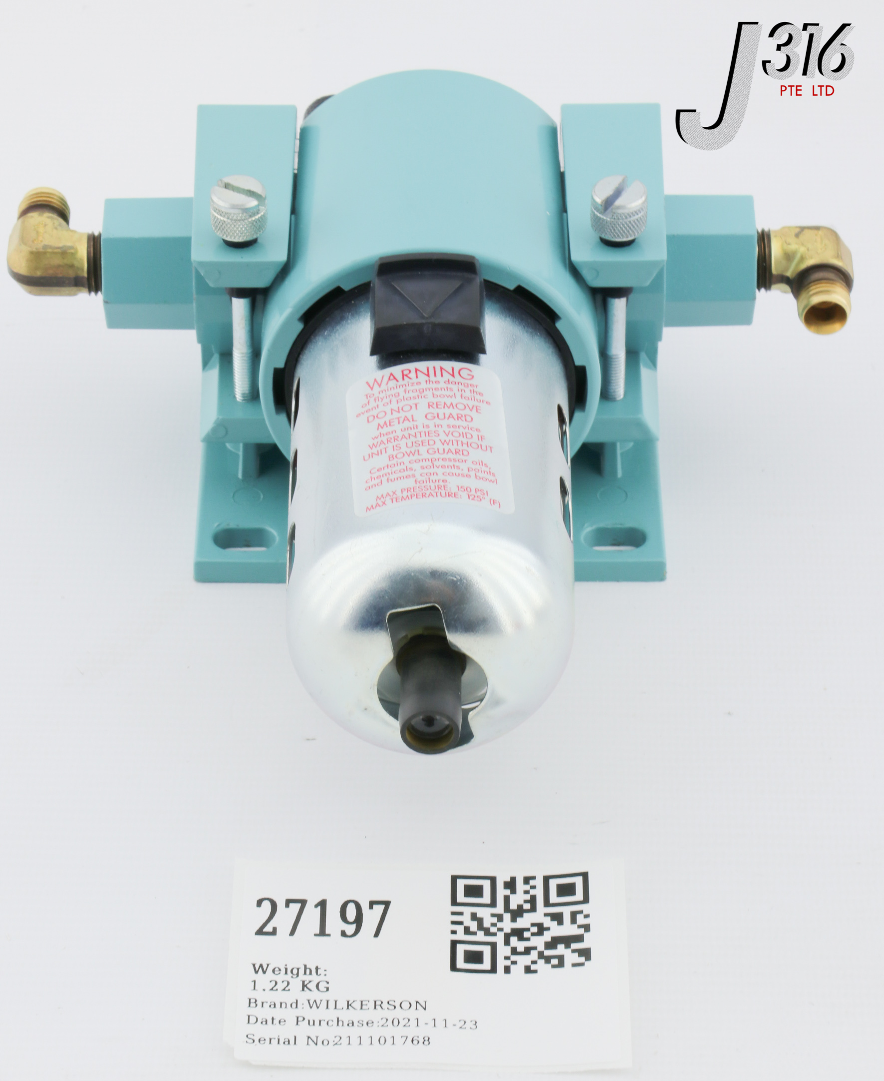27197 WILKERSON FILTER, COALESCING AIR 1/4NPT M16-02-000B