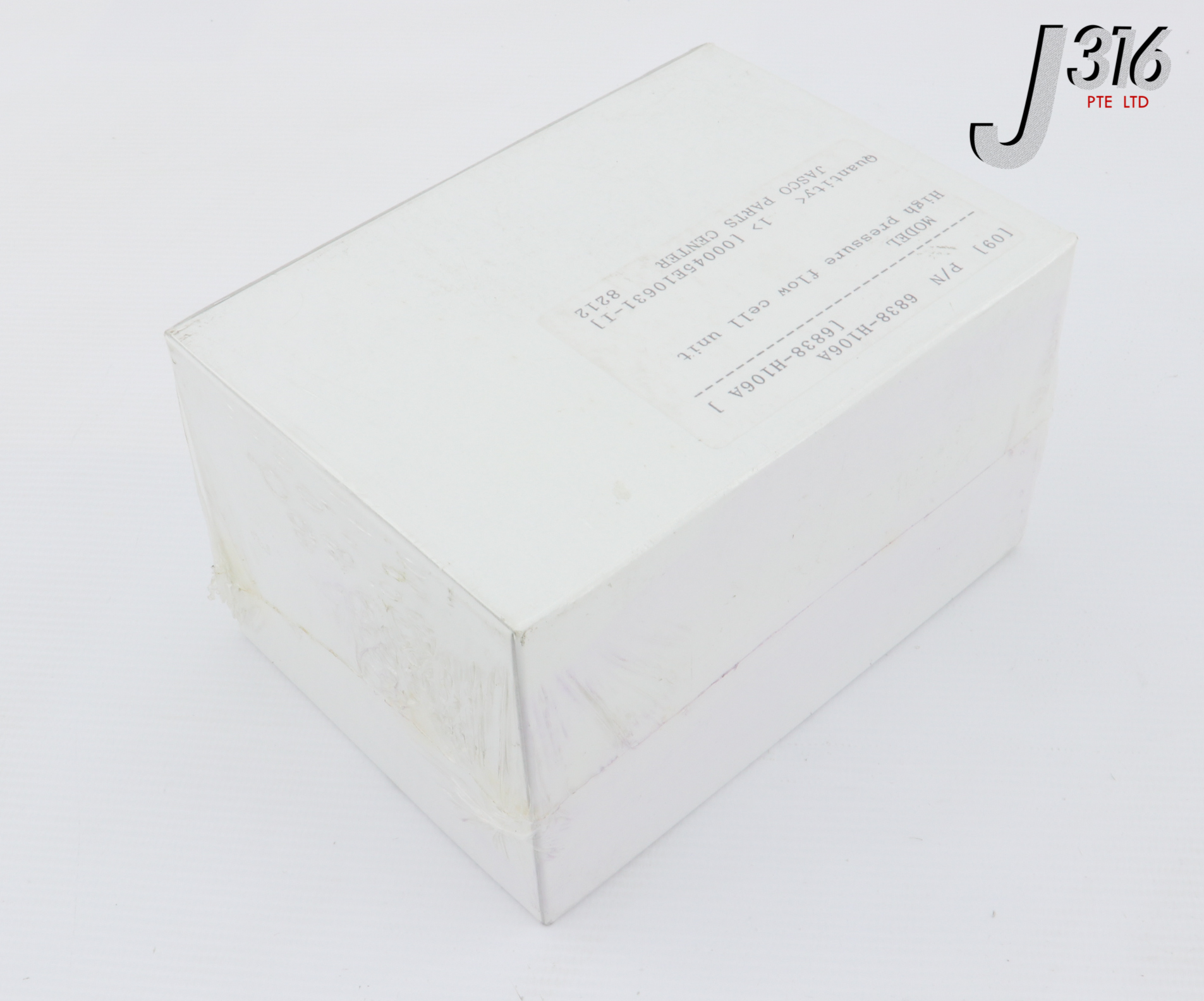27539 JASCO HIGH PRESSURE FLOW CELL UNIT (NEW) 6838-H106A - J316Gallery