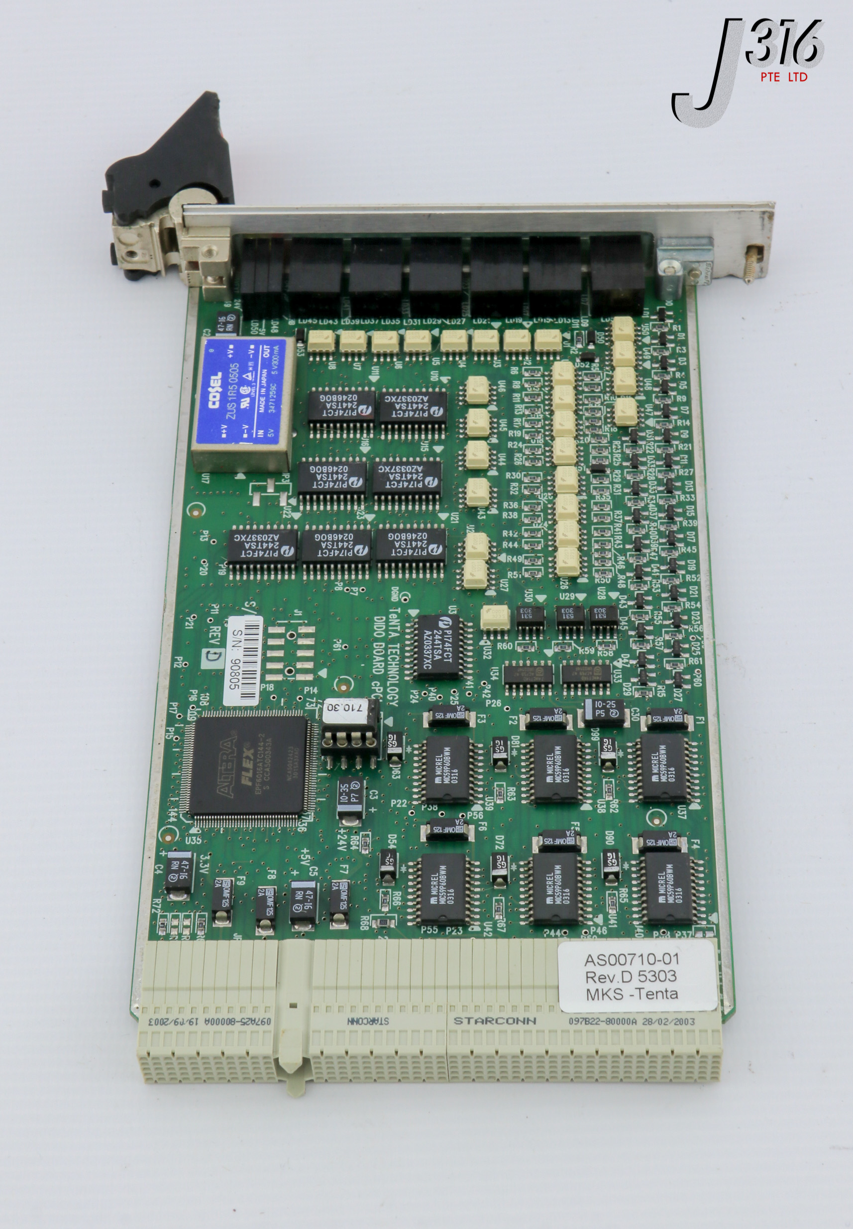 28366 MKS-TENTA PCB, CPCI DIDO-0710, AMAT 0660-00222 AS00710-01 ...