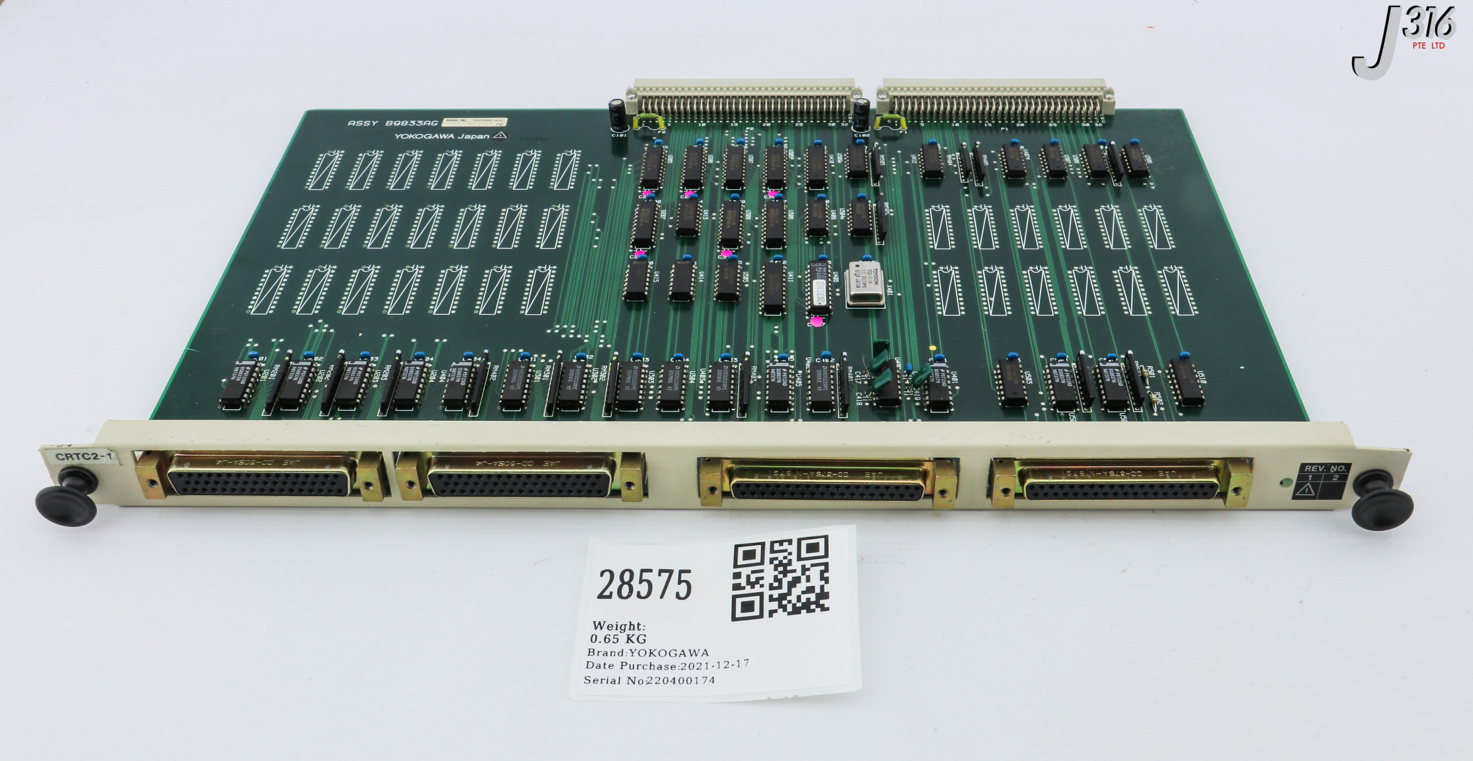 28575 YOKOGAWA PCB ASSY, CRTC2-1 B9833AG