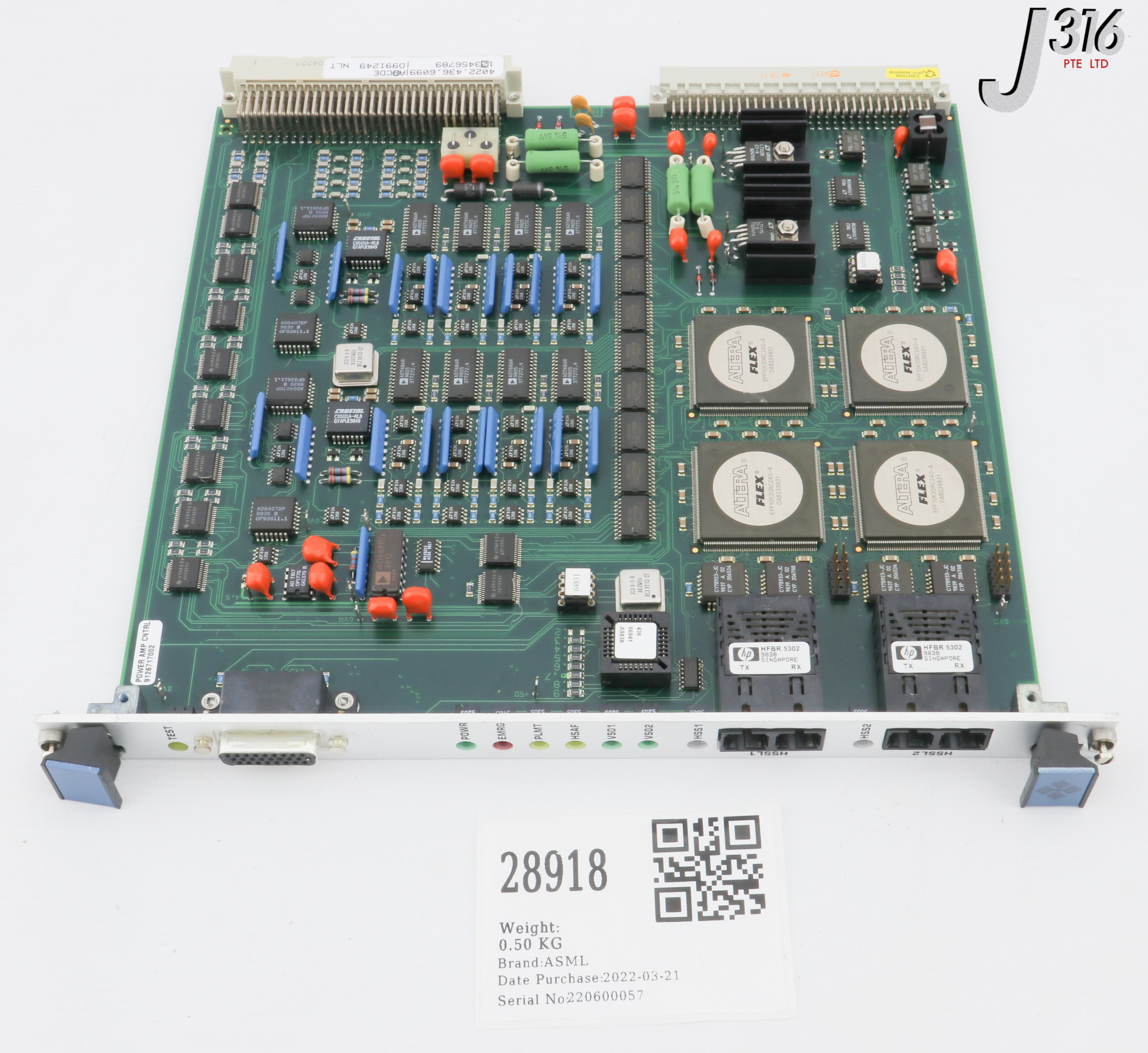 28918 ASML PCB, POWER AMP CNTRL 4022.436.6099