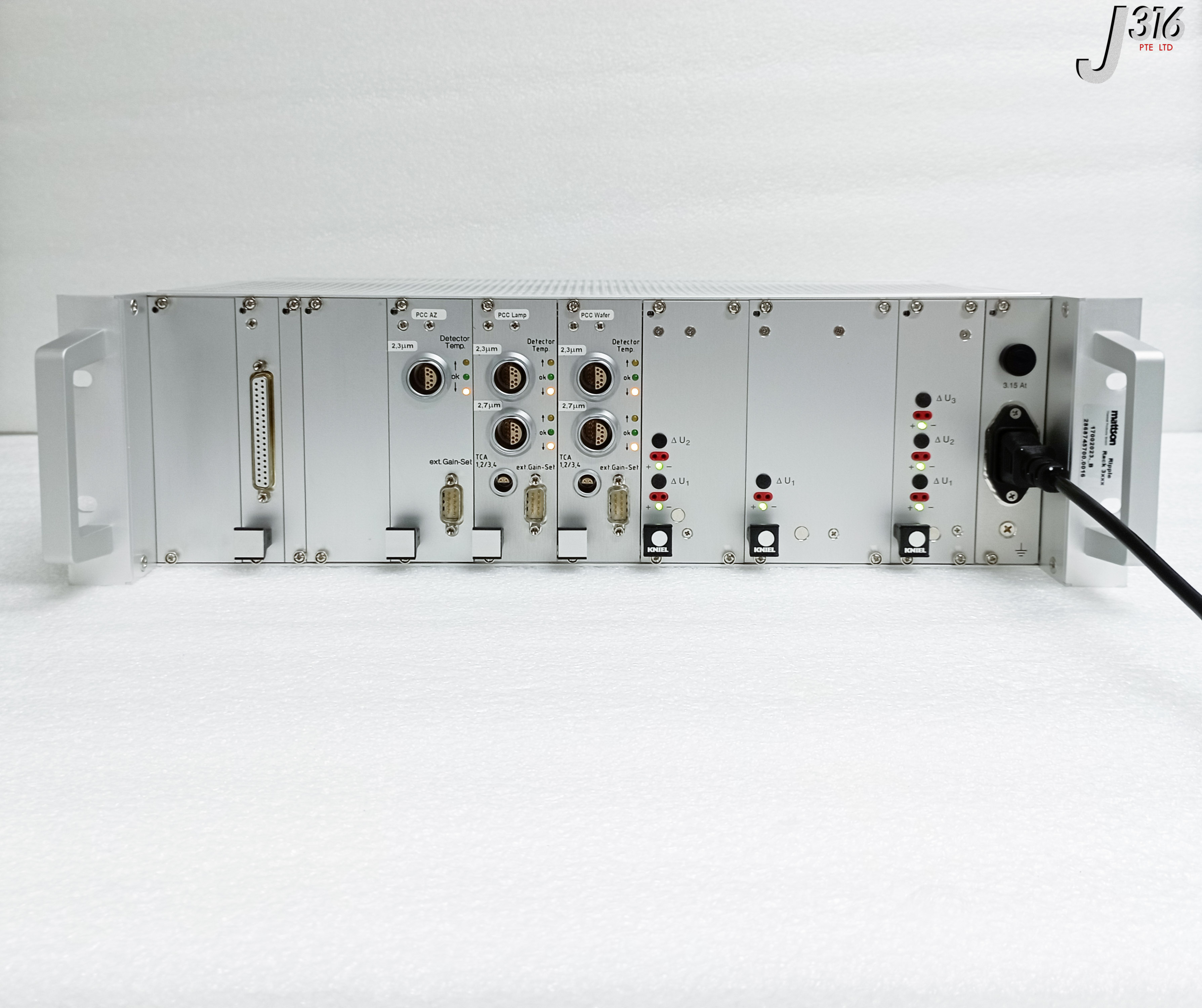 29129 MATTSON RIPPLE RACK 3XXX, CPM 0801, C 5.5, CD 15.1, PN62102, 089 ET, FN323-3/05 17002023
