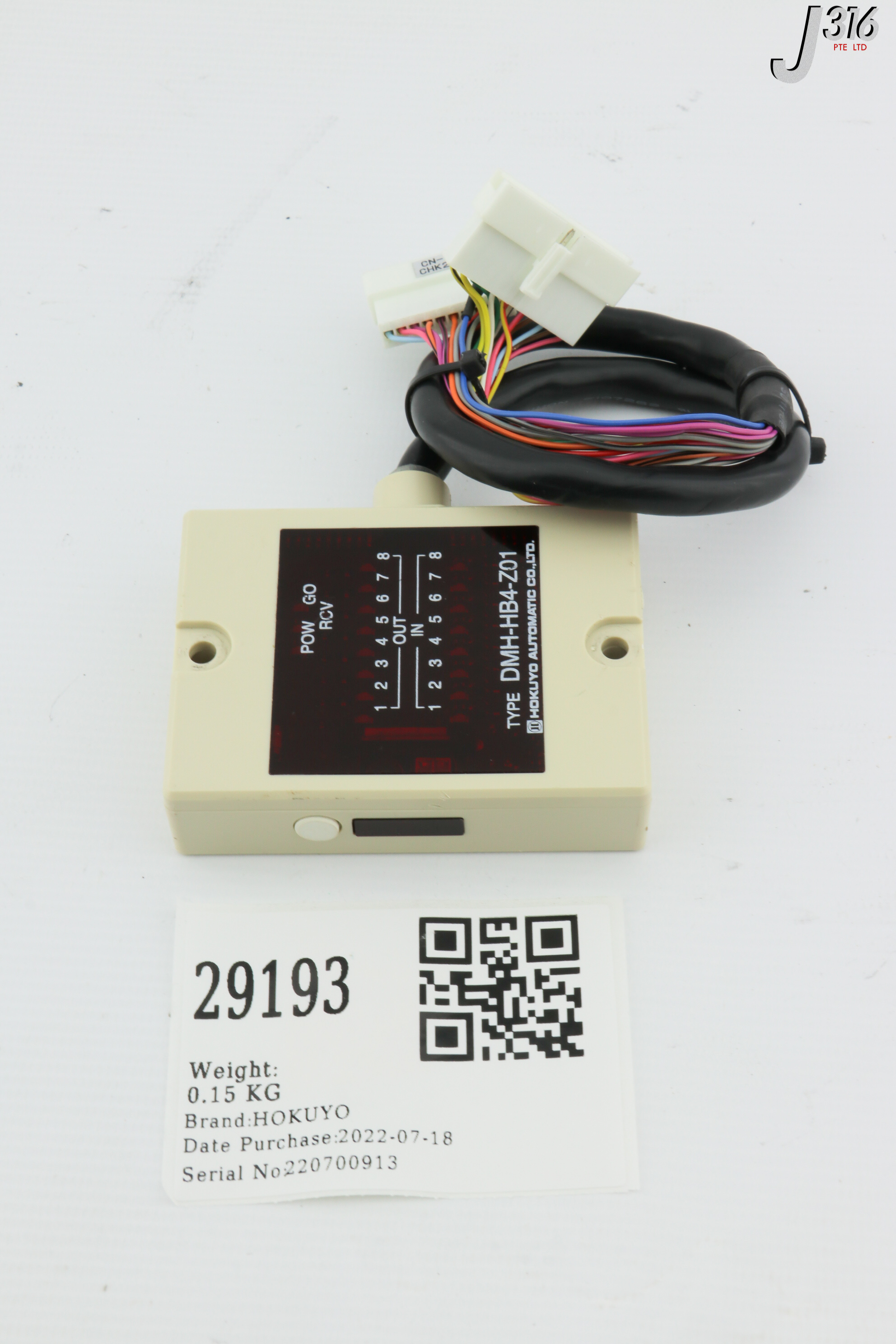 29193 HOKUYO OPTICAL DATA TRANSMISSION DMH-HB4-Z01