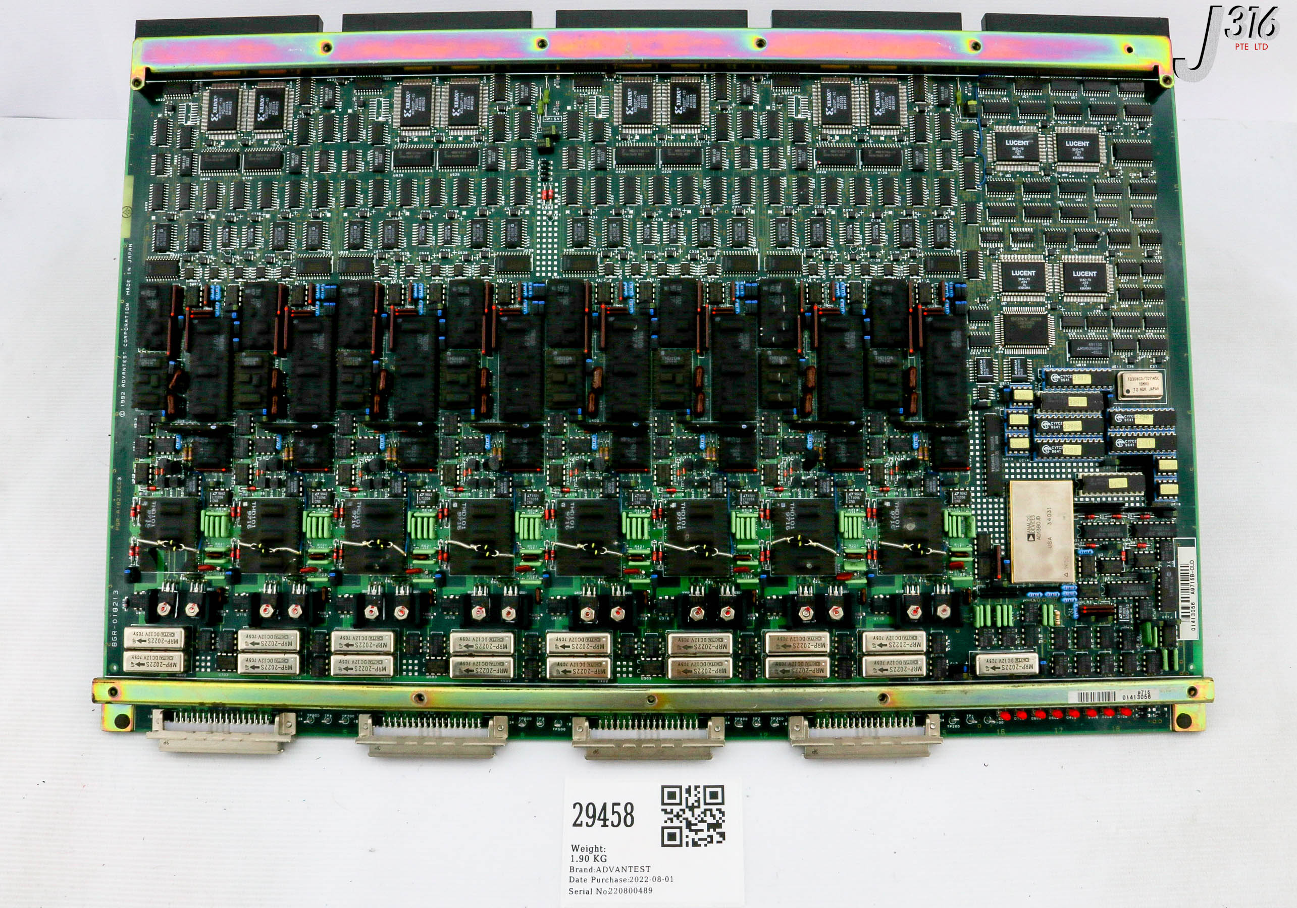 29458 ADVANTEST PCB ASSY BGR-018213