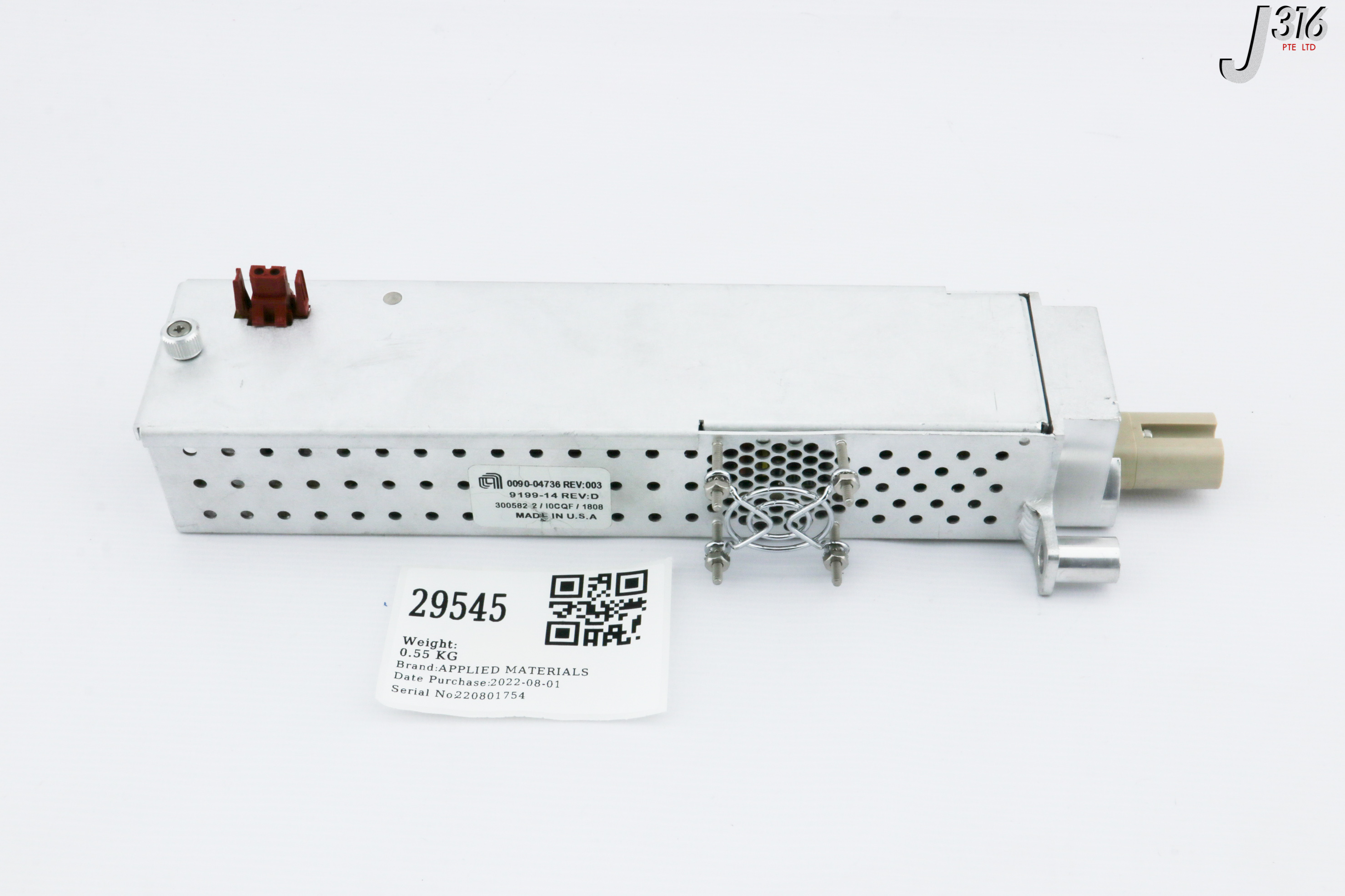 29545 APPLIED MATERIALS RF FILTER BOX ASSY, PRODUCER SE (PARTS) 0090-04736