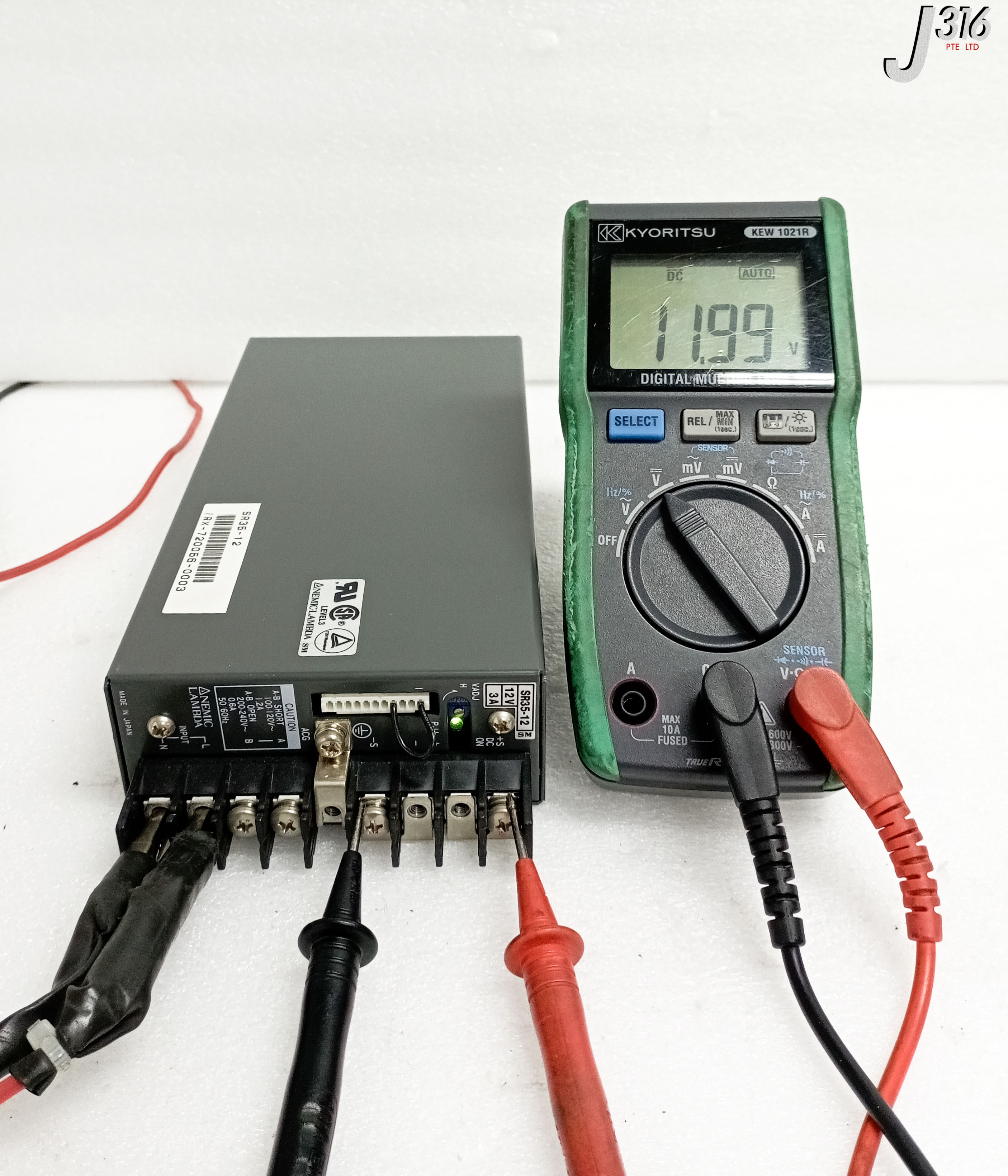 29584 NEMIC-LAMBDA POWER SUPPLY 12V 3A SR35-12