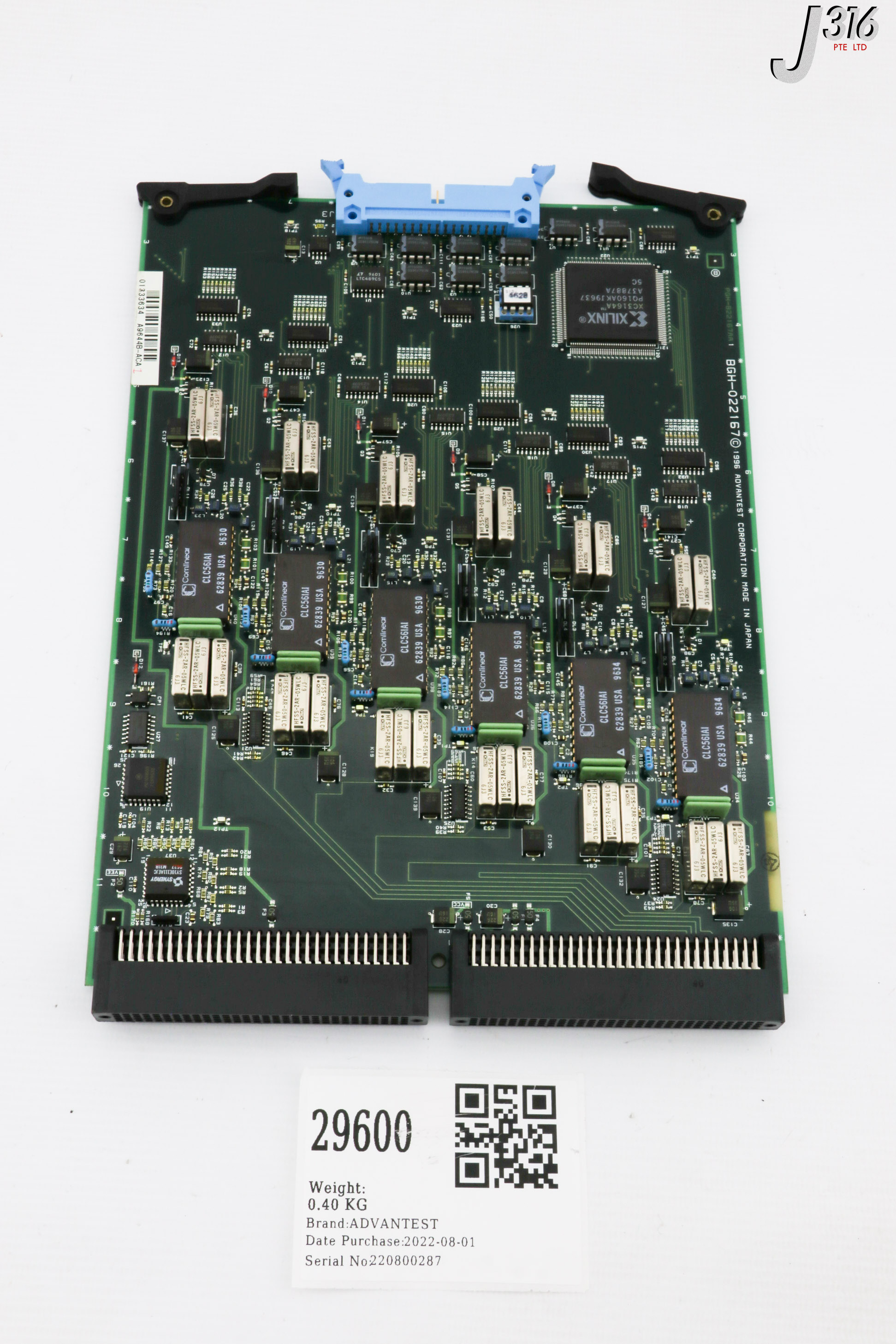 29600 ADVANTEST PCB ASSY BGH-022167