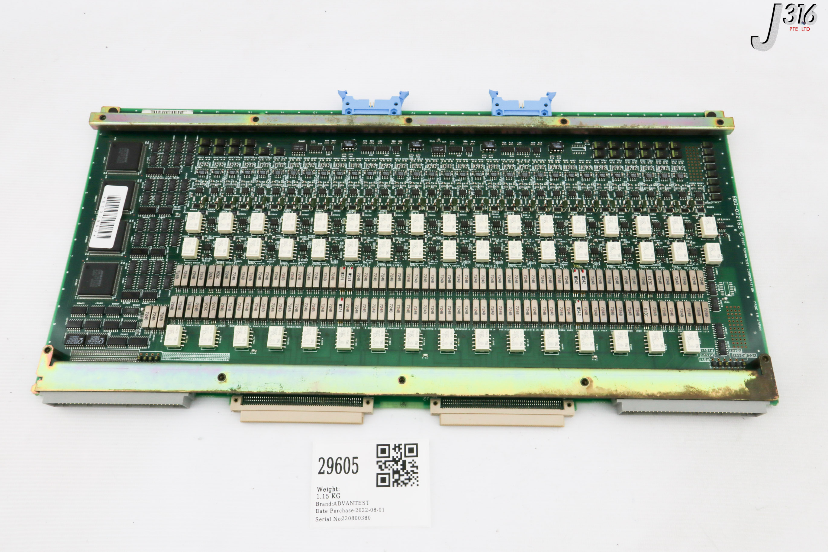 29604 ADVANTEST PCB ASSY BGQ-022166