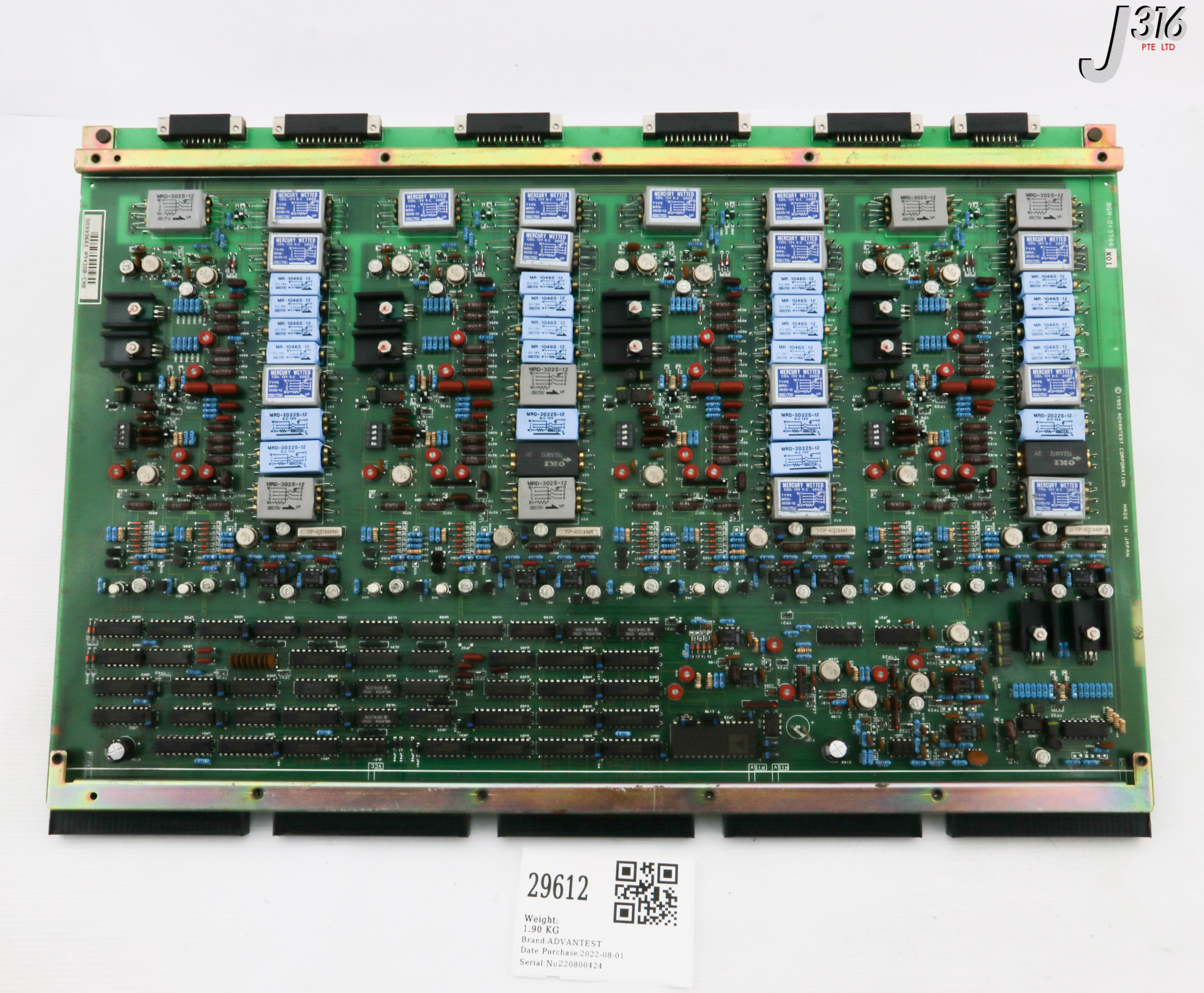 29612 ADVANTEST PCB ASSY, MDC BGR-013744