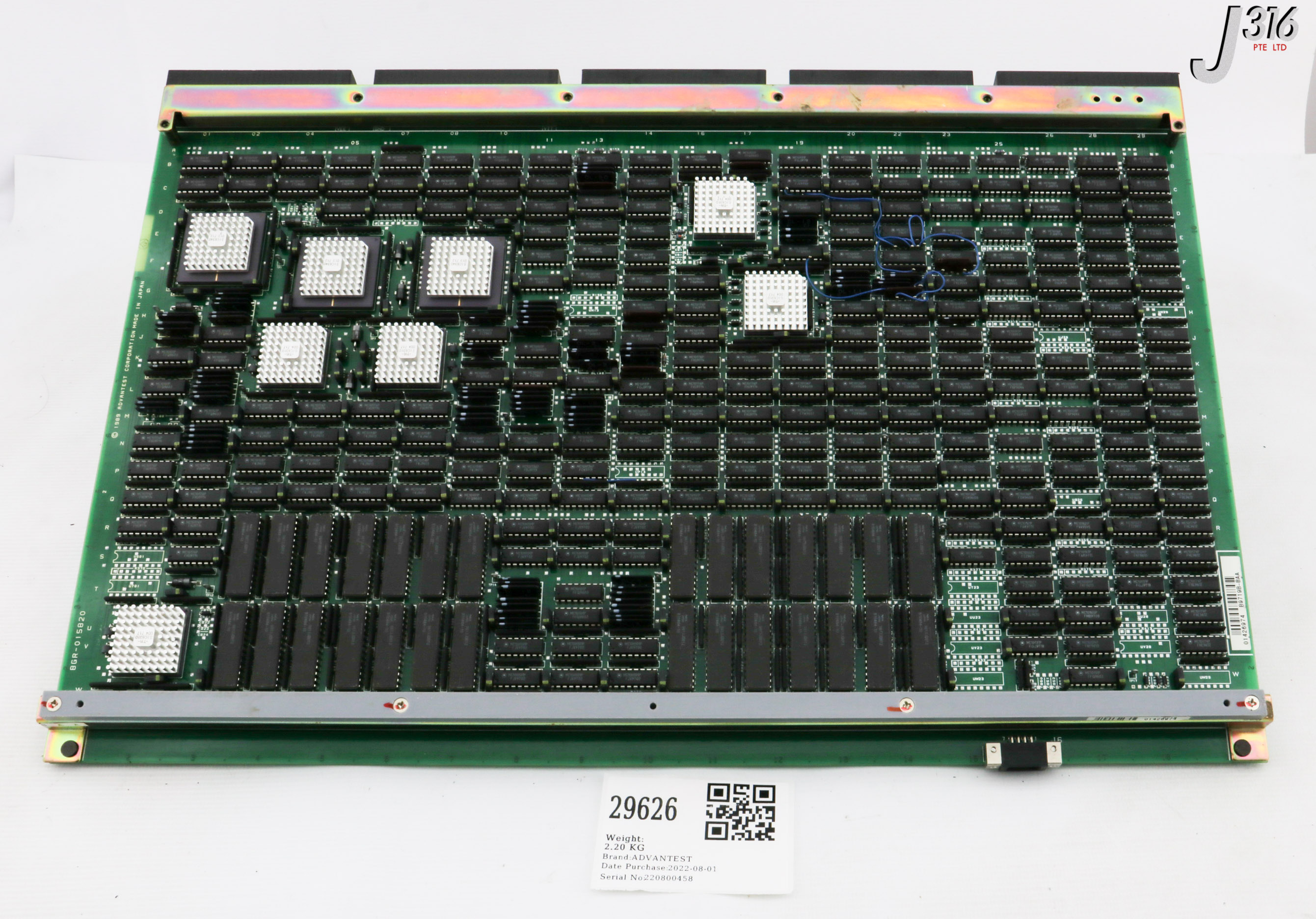 29626 ADVANTEST PCB ASSY, DELAY CONT BGR-015820