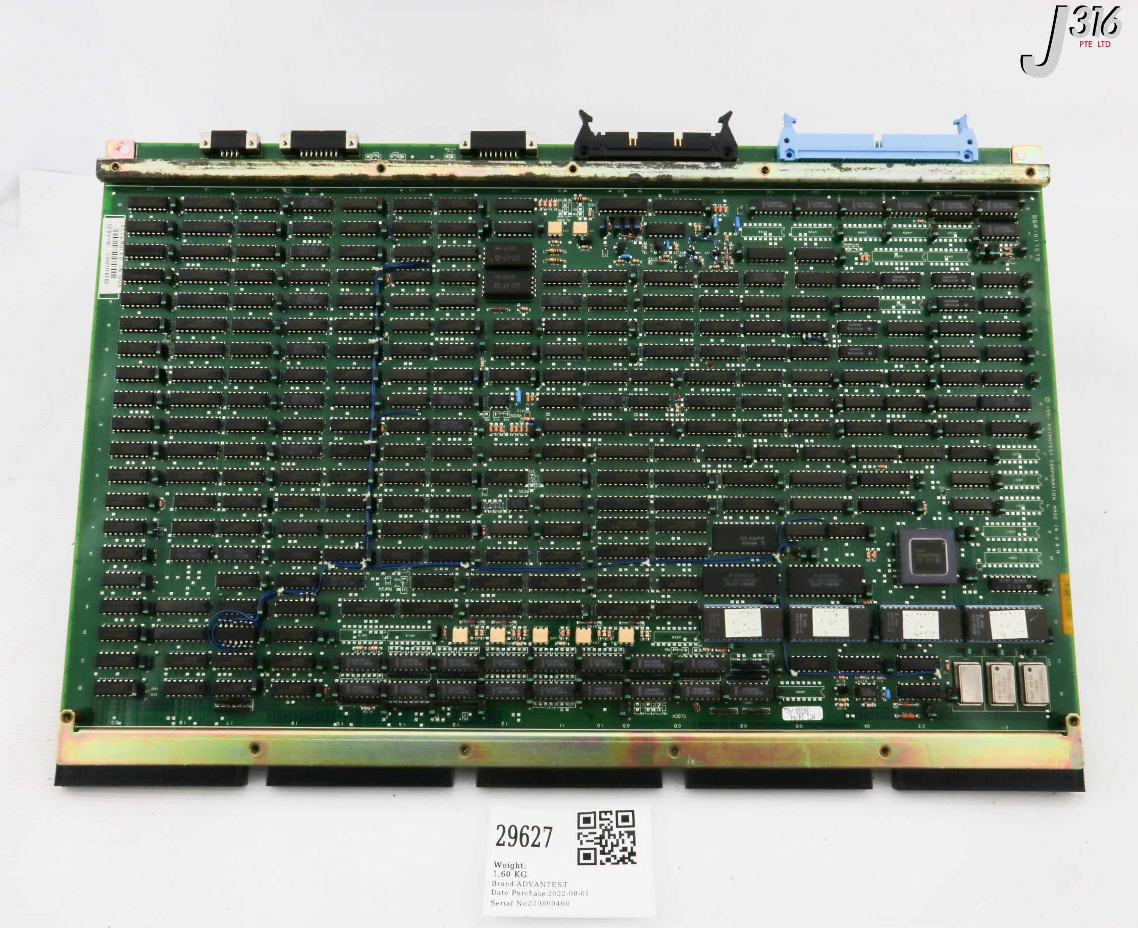 29627 ADVANTEST PCB ASSY, TP CONT BGR-017579