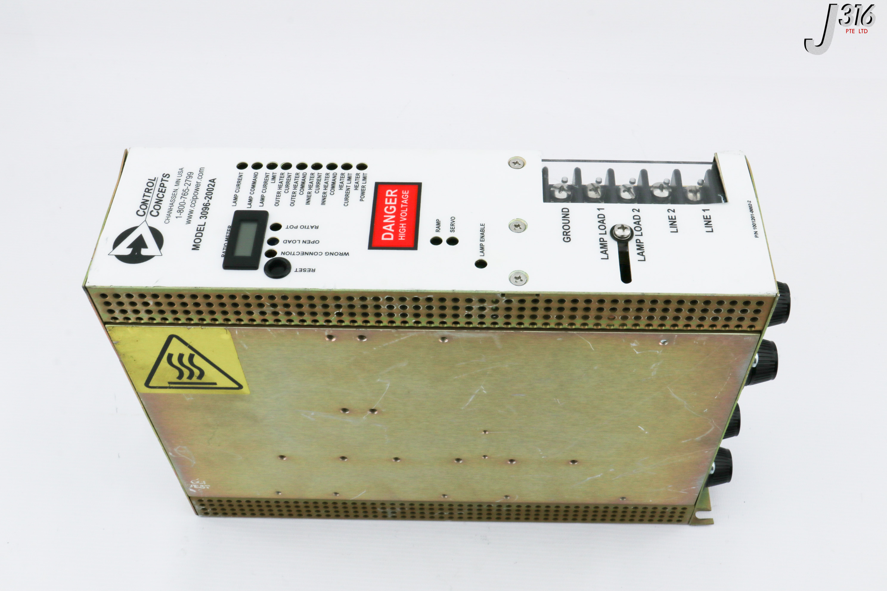 29756 CONTROL CONCEPTS SCR POWER CONTROLLER, AMAT: 0190-43083 3096-2002A  J316Gallery